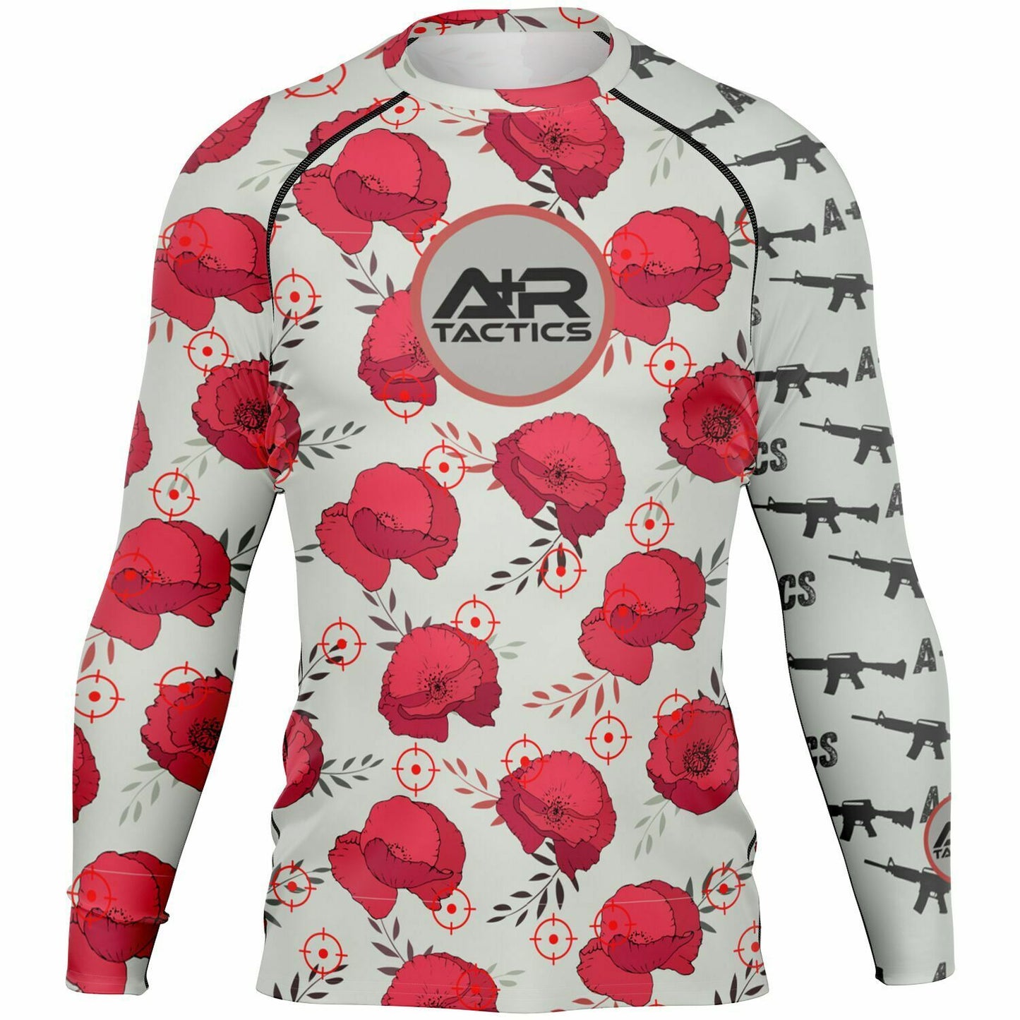 Poppies and ARs Mens Rashguard