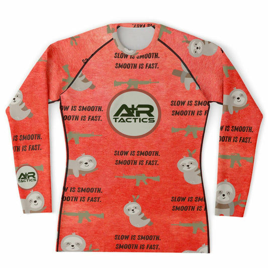Slow is Smooth Sloth Men's Rashguard