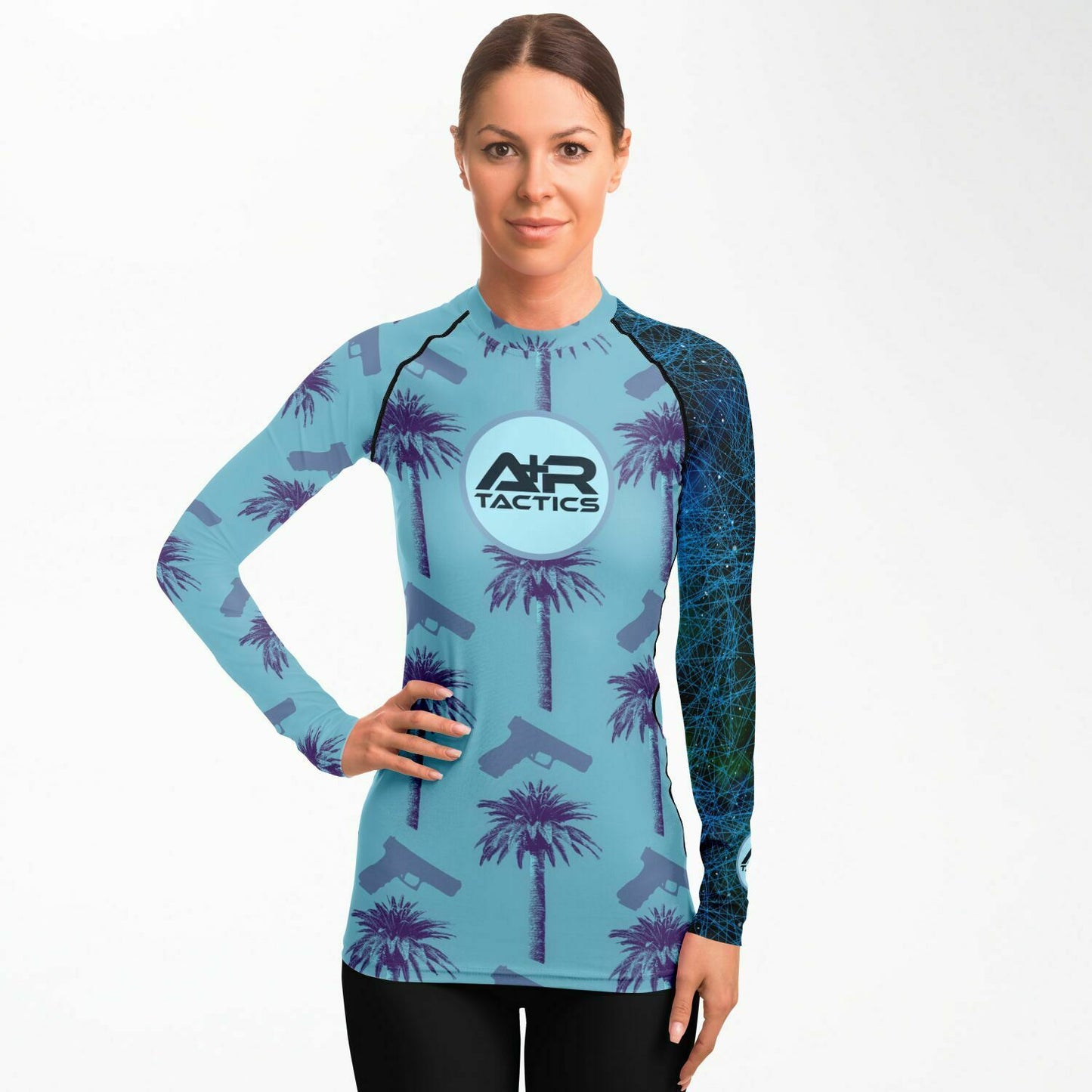 Palms and Glocks Women's Rashguard