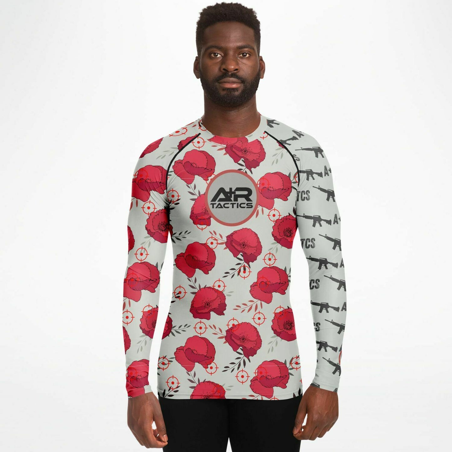 Poppies and ARs Mens Rashguard