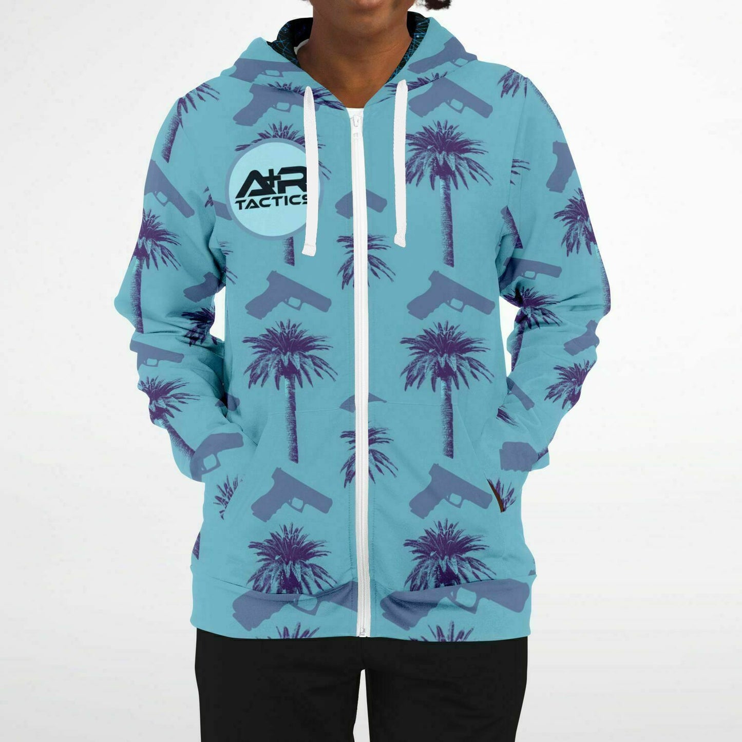 Palms and Glocks Ziphoodie