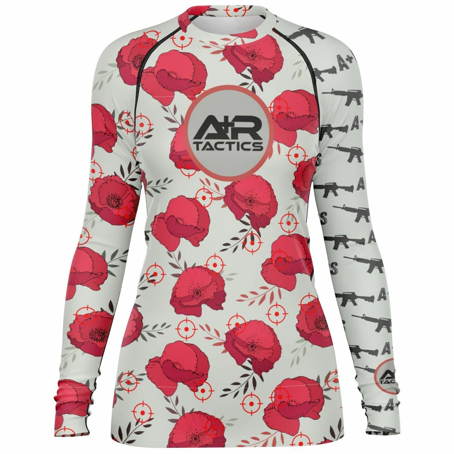 Poppies and ARs Womens Rashguard