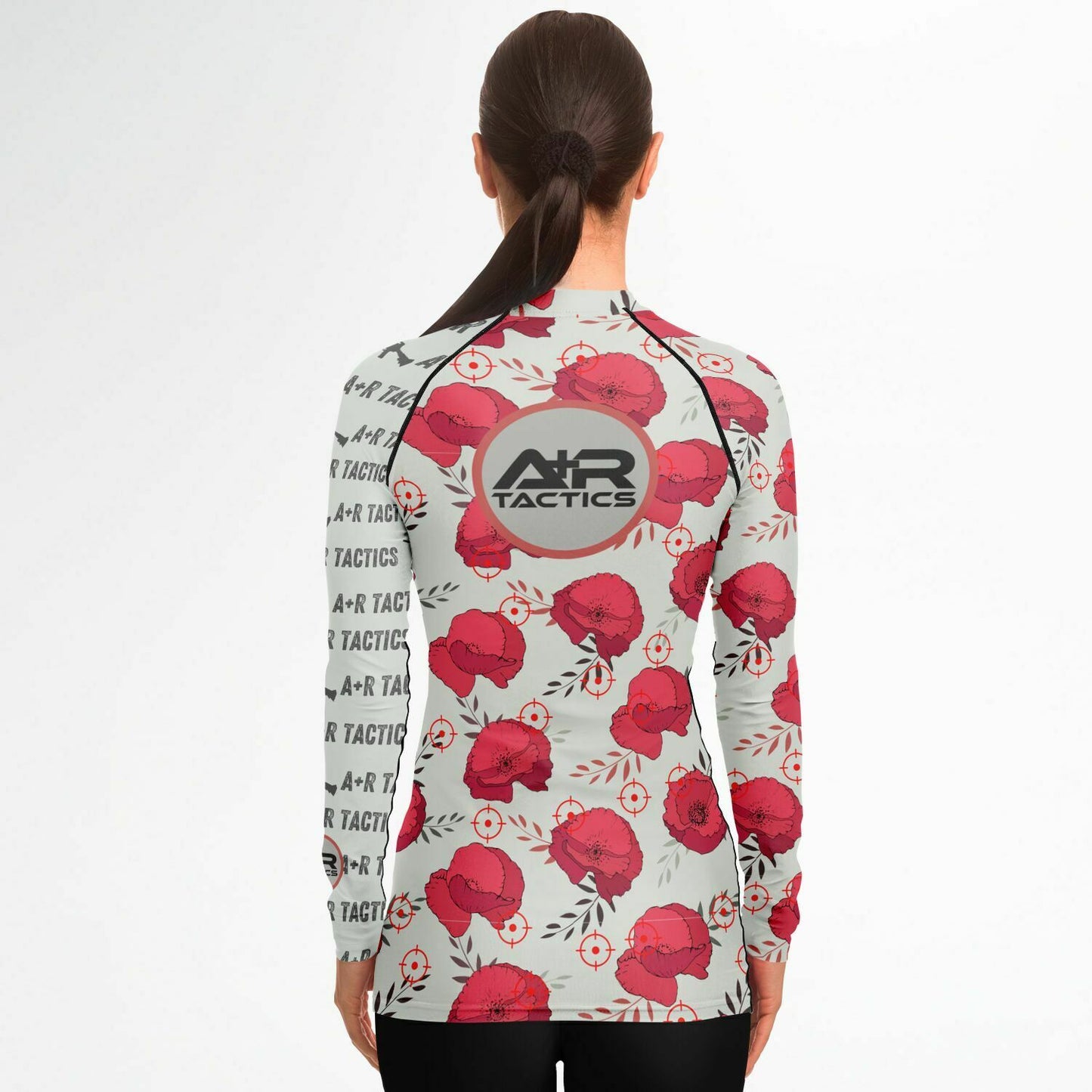 Poppies and ARs Womens Rashguard