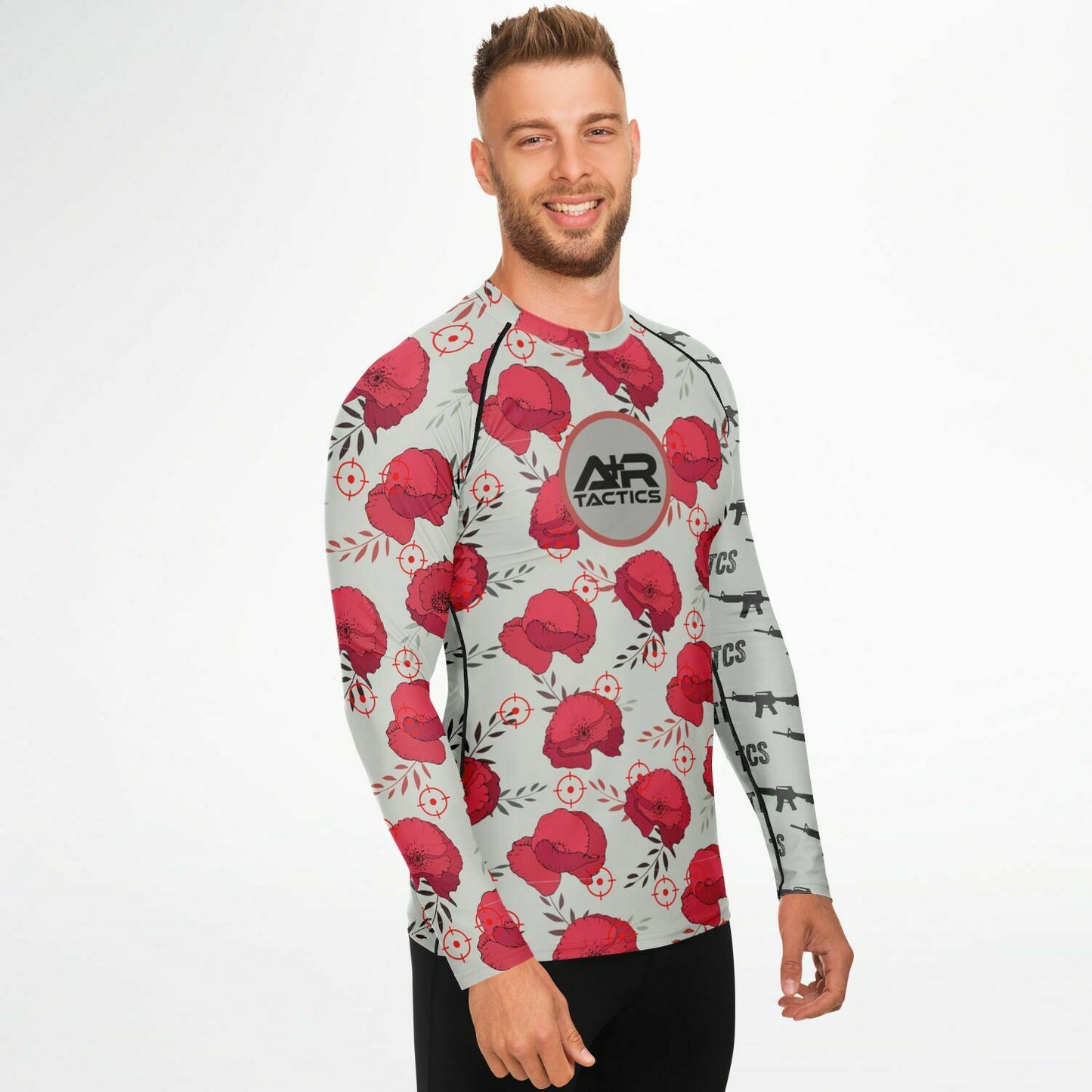 Poppies and ARs Mens Rashguard