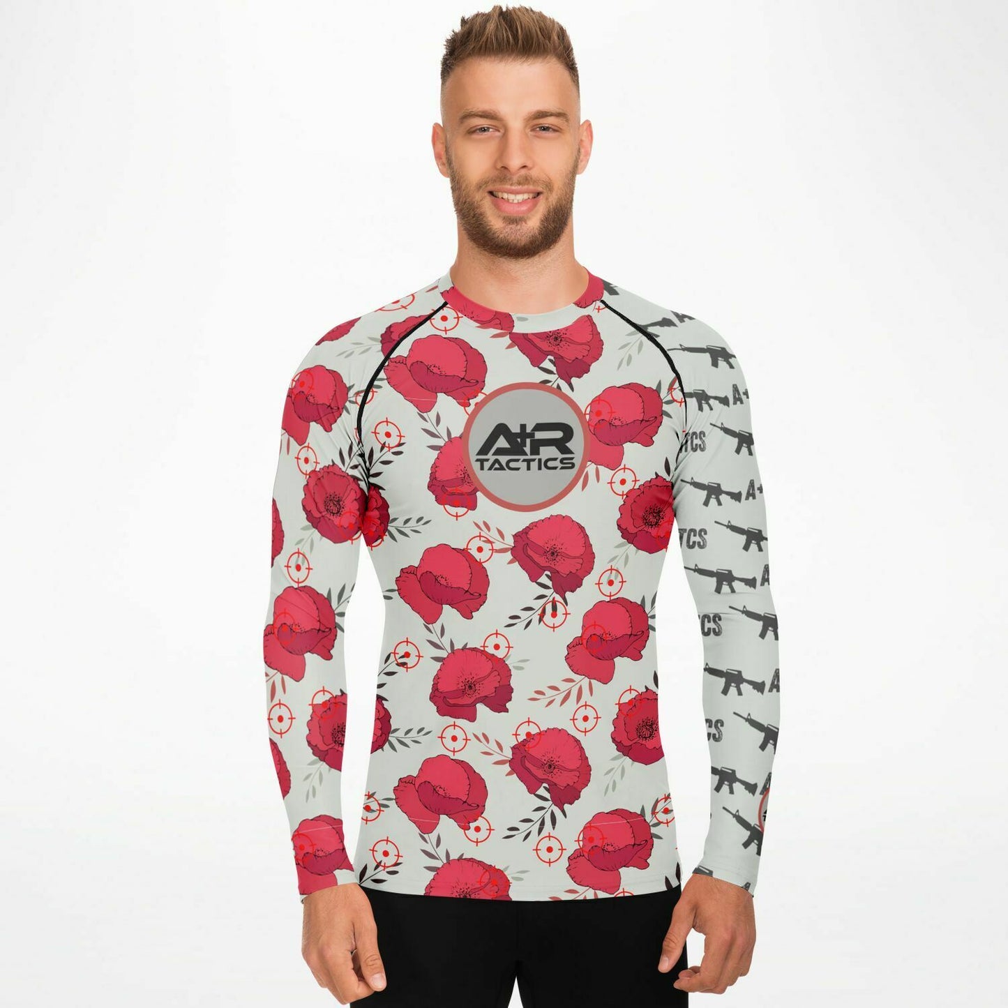 Poppies and ARs Mens Rashguard