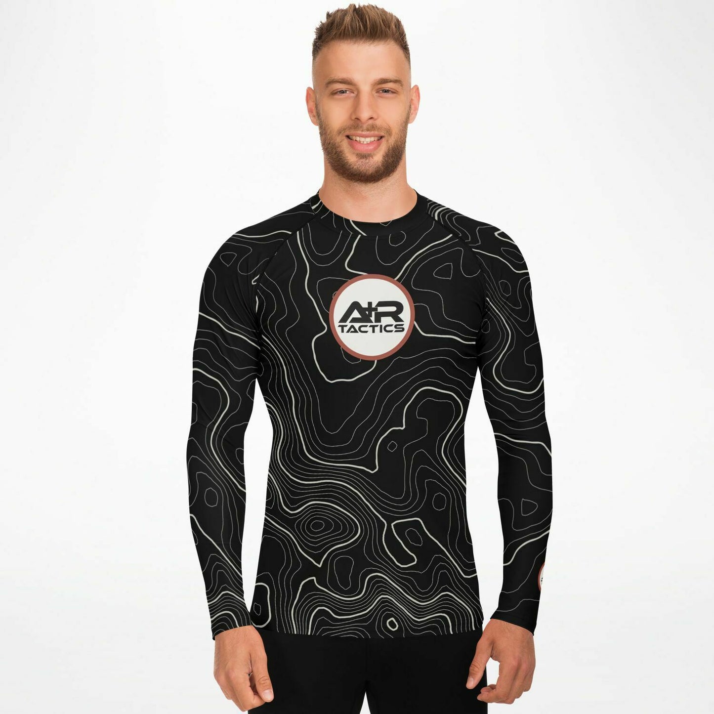 Topographical Mens Rashguard