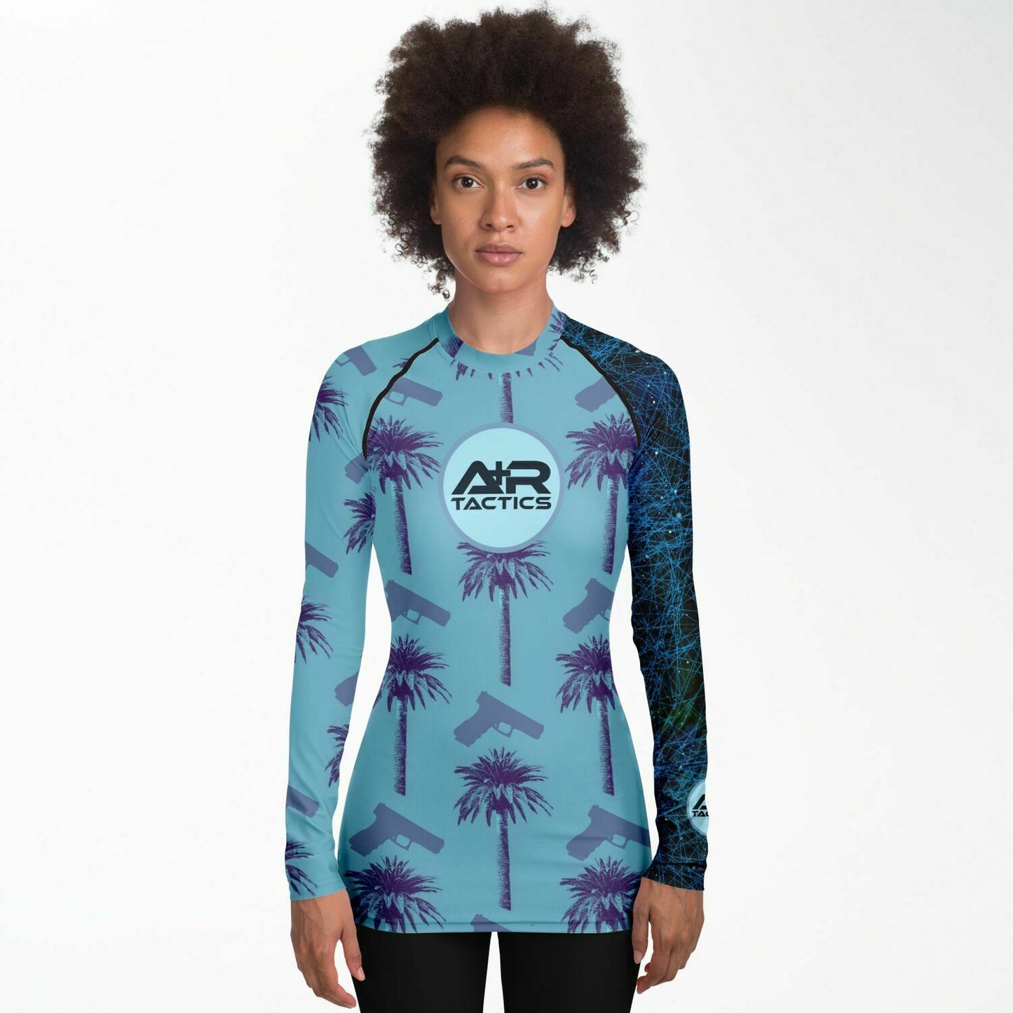 Palms and Glocks Women's Rashguard