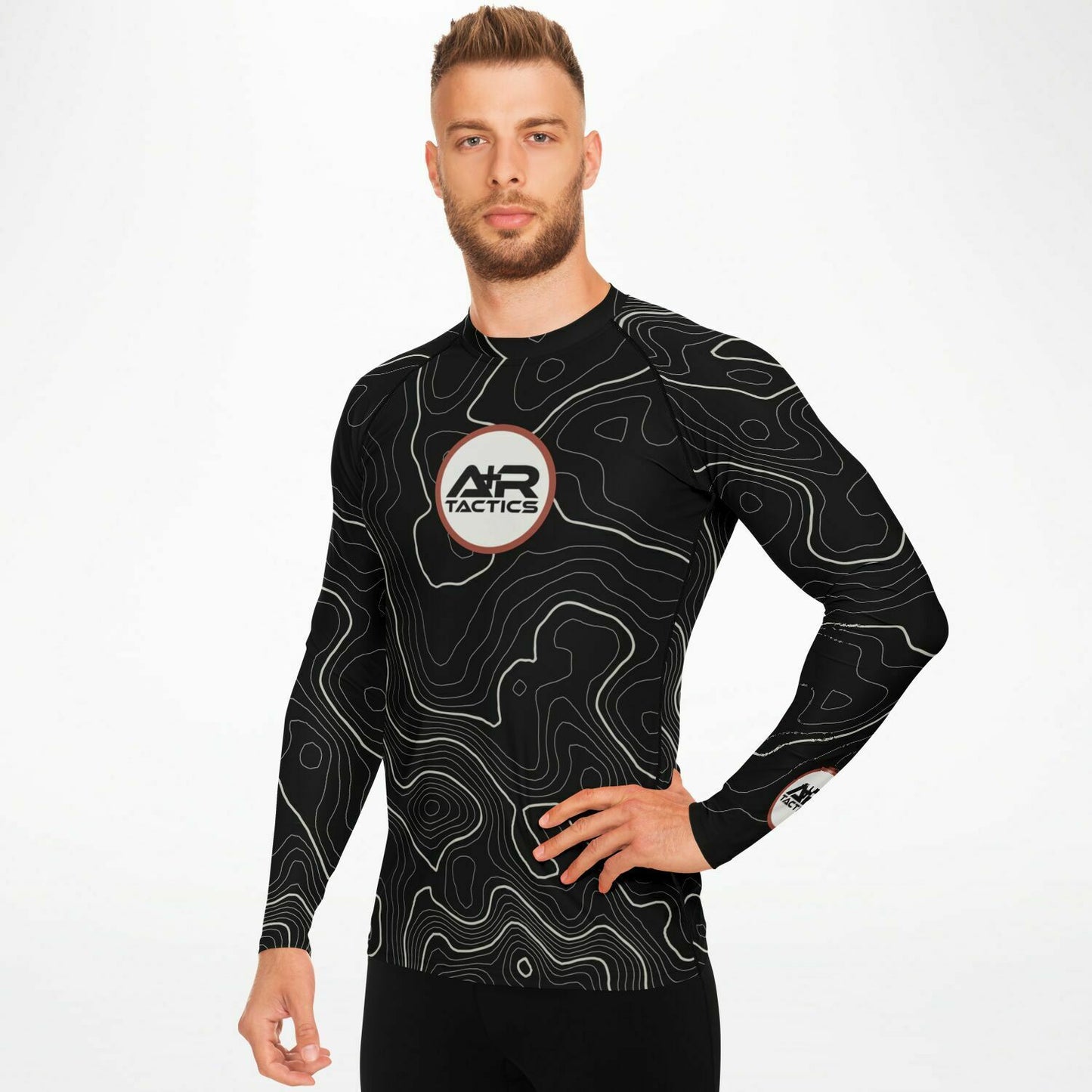 Topographical Mens Rashguard
