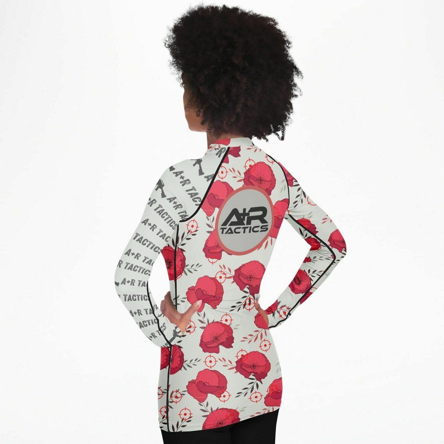 Poppies and ARs Womens Rashguard