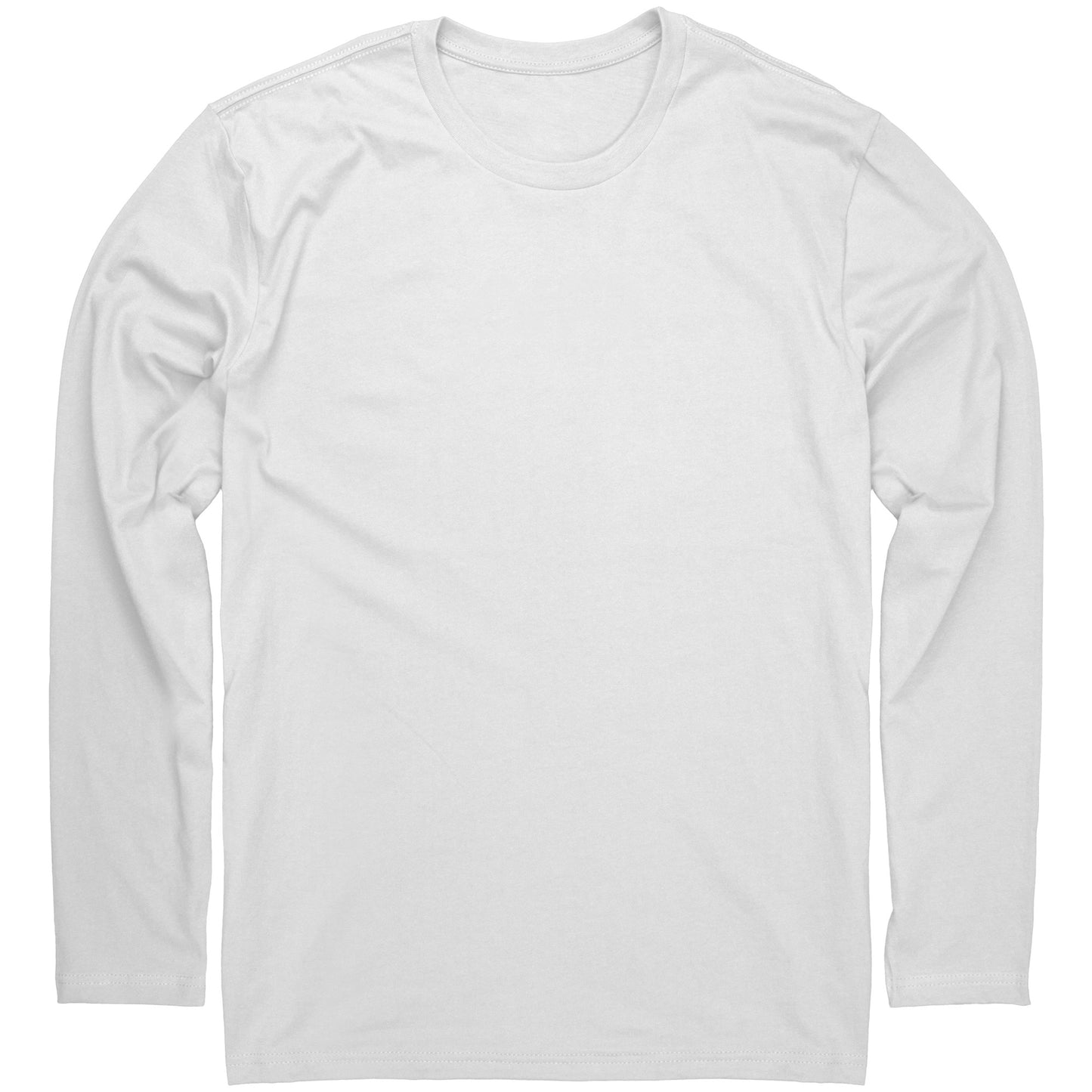 A+R Tactics Lined Logo Long Sleeve Tee, White Print