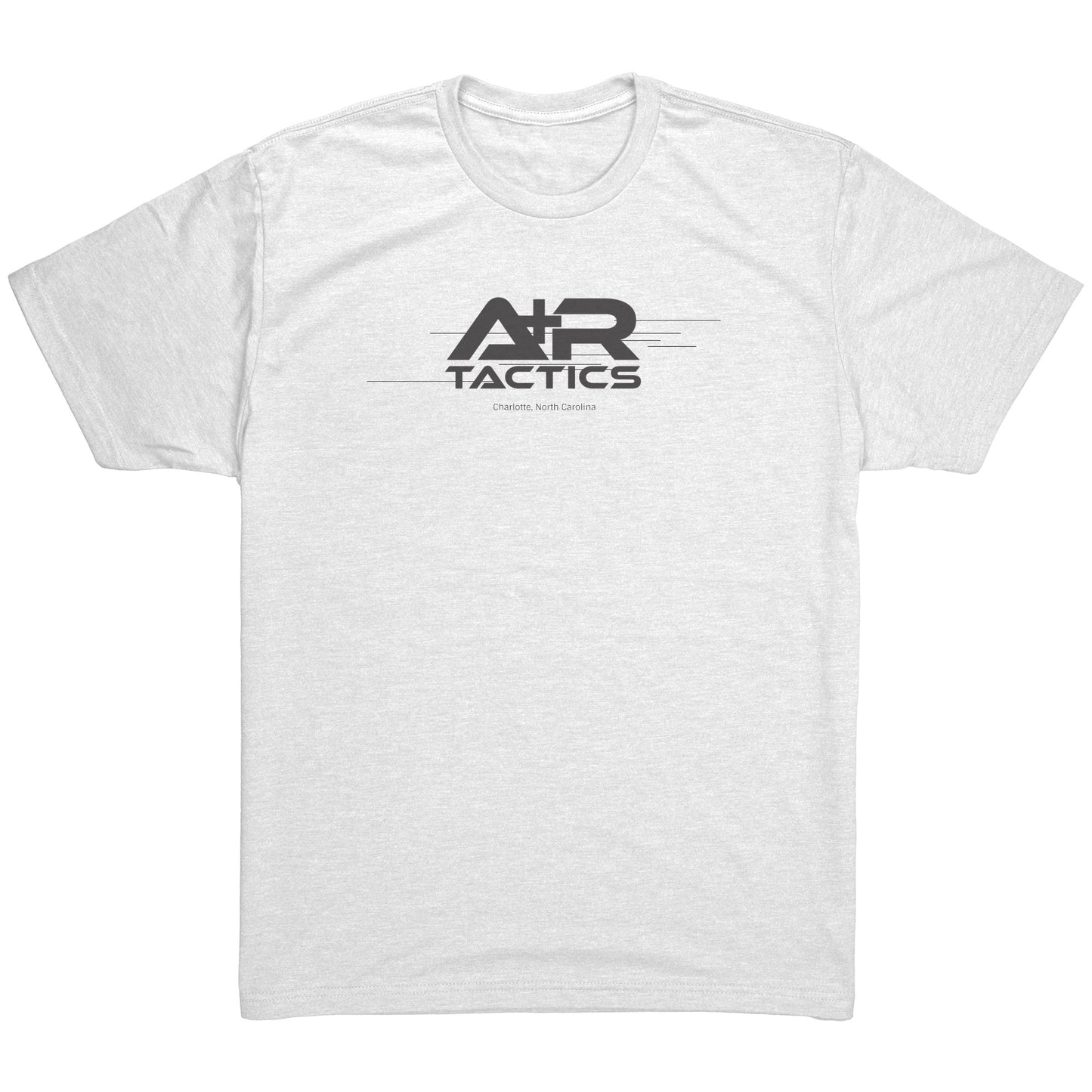 A+R Tactics Lined Logo Mens Tee, Black Print