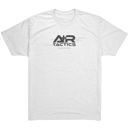 A+R Tactics Lined Logo Mens Tee, Black Print