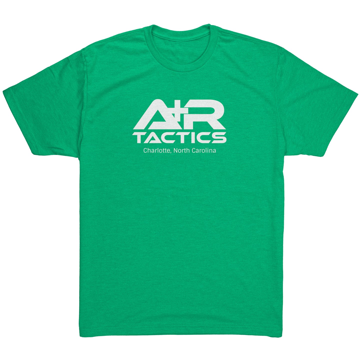 A+R Tactics Logo Mens Tee, White Print