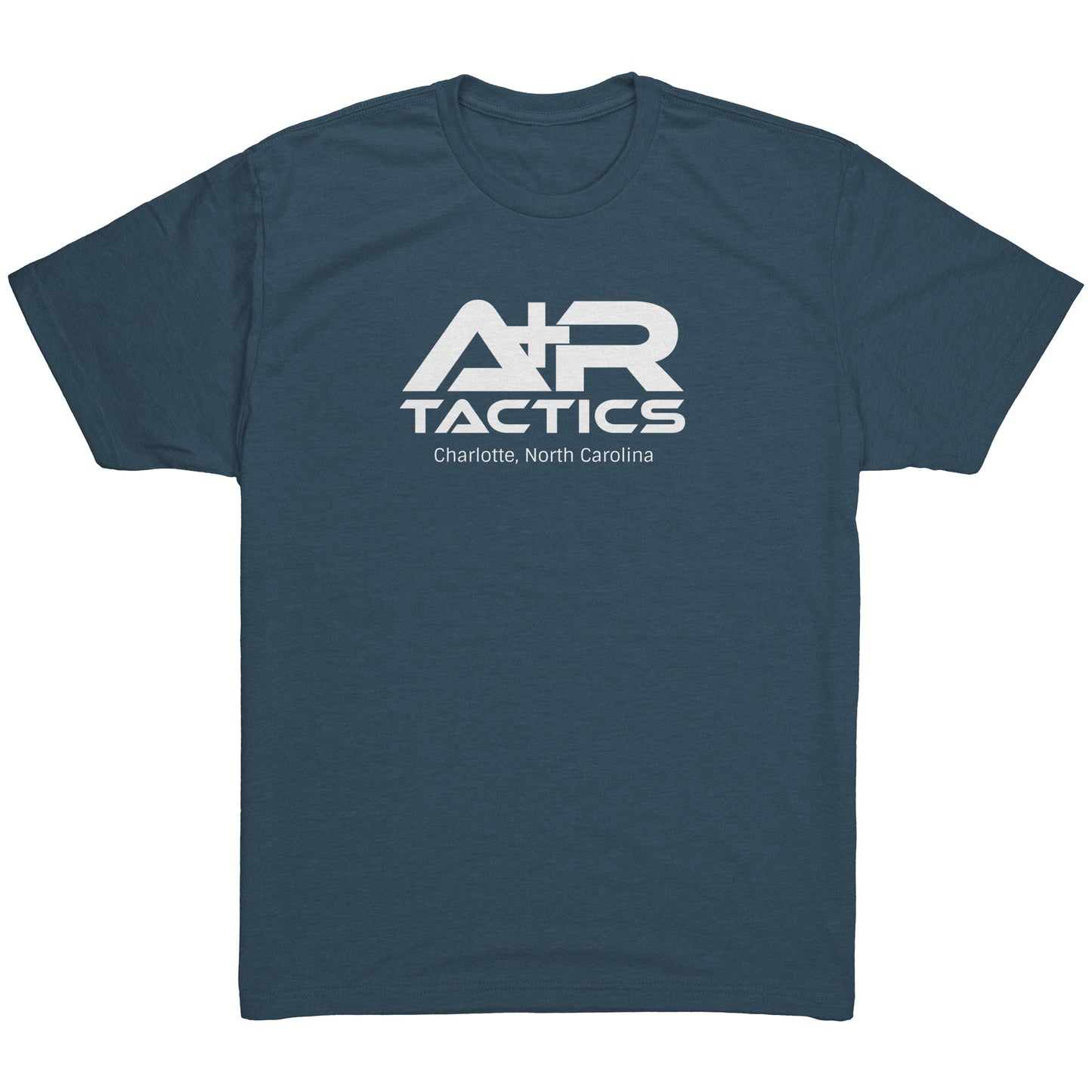 A+R Tactics Logo Mens Tee, White Print