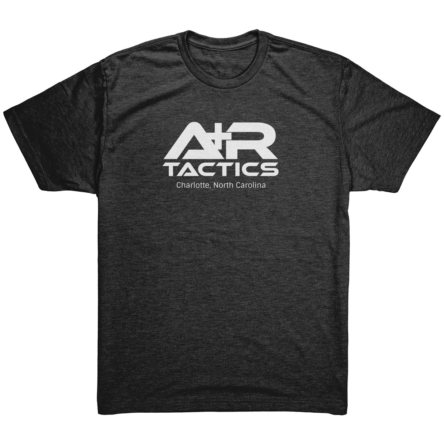 A+R Tactics Logo Mens Tee, White Print