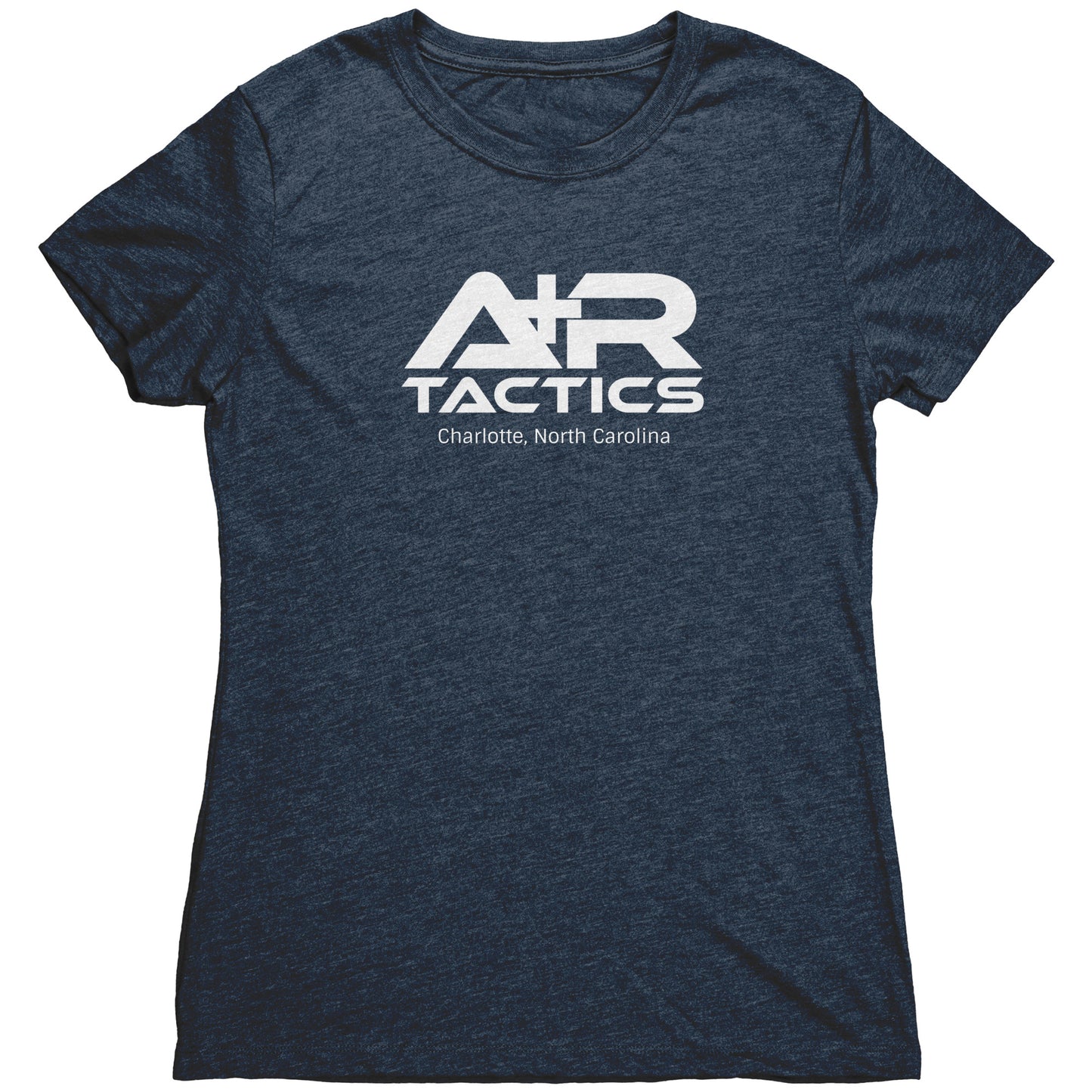 A+R Tactics Logo Womens Tee, White Print
