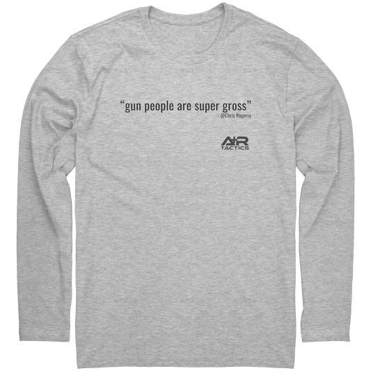 Gun_people_are_super_gross_-_Long_Sleeve_Heather_Mockup.png