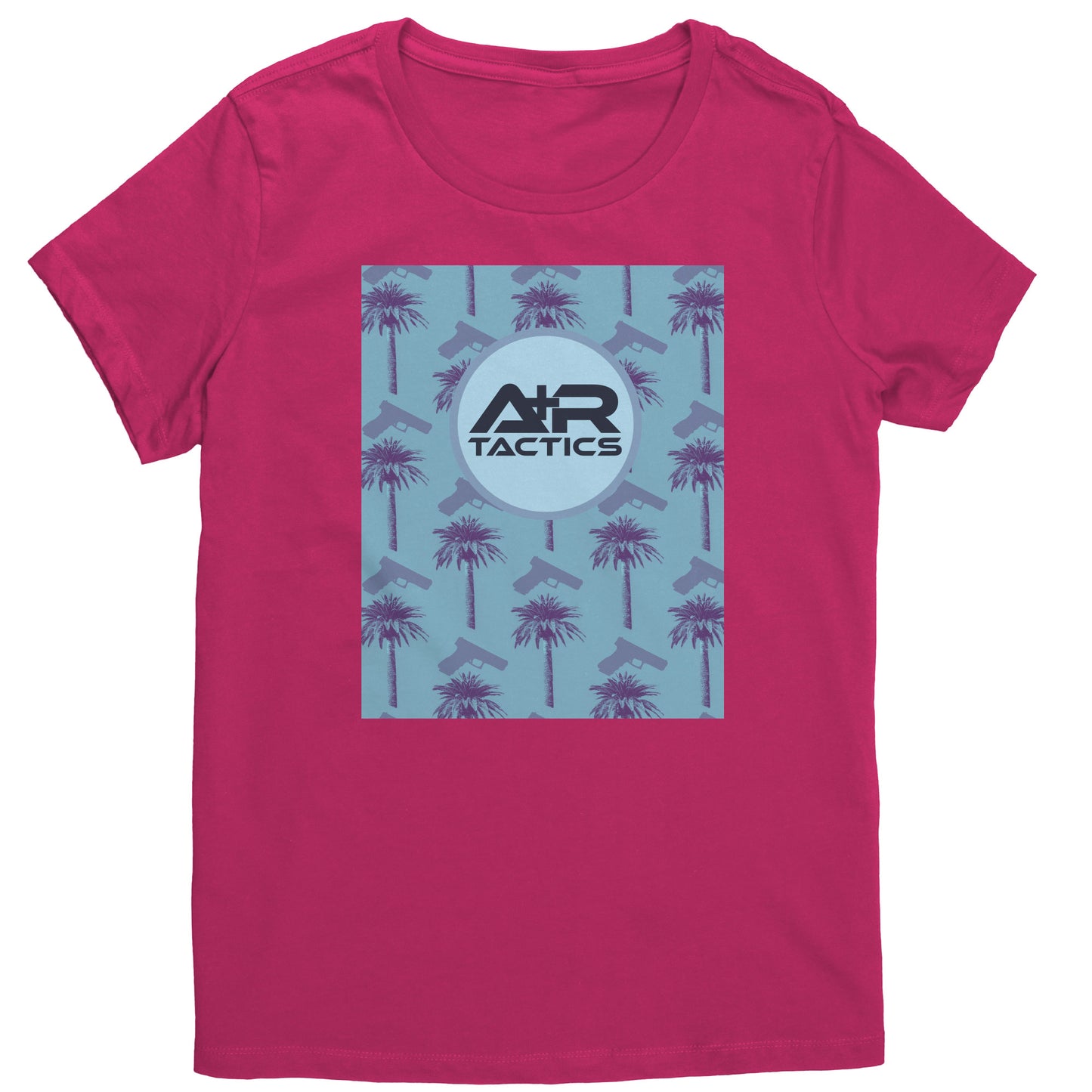 Palms and Glocks Womens Tee