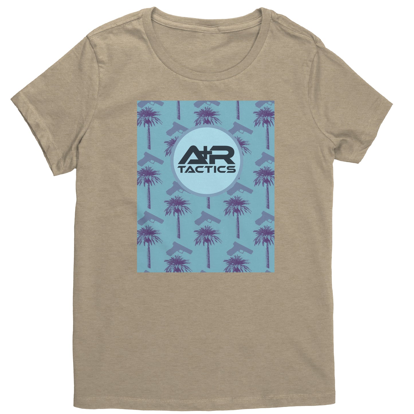 Palms and Glocks Womens Tee