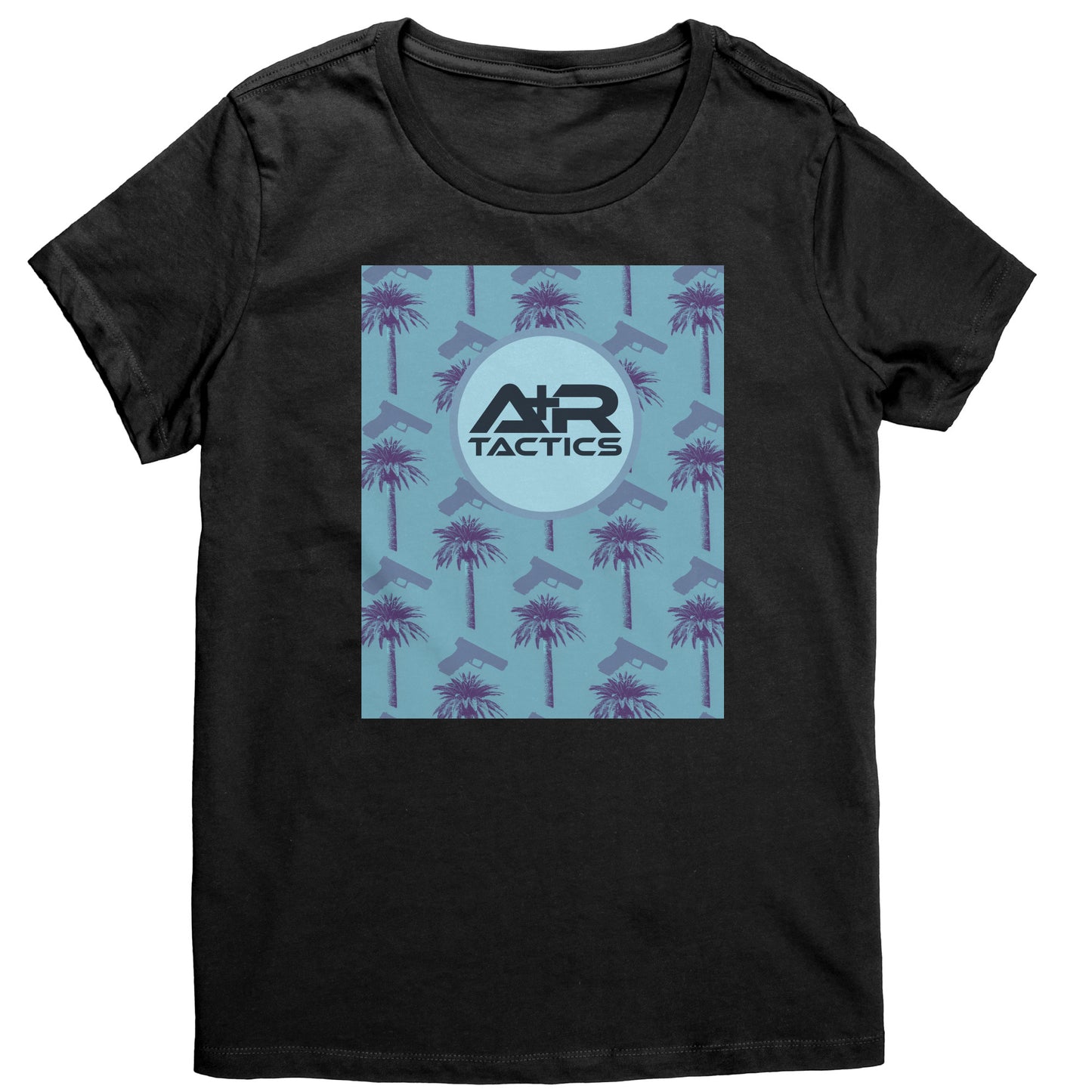 Palms and Glocks Womens Tee