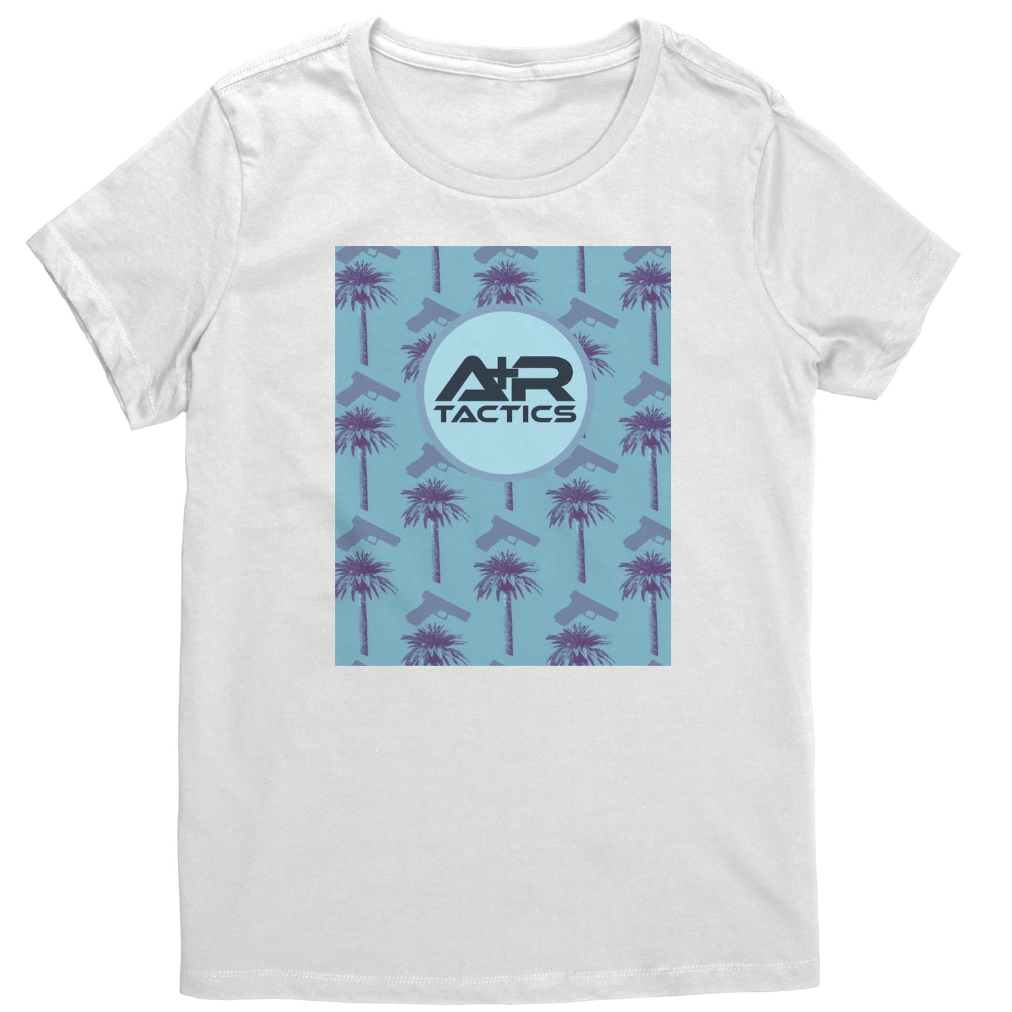 Palms and Glocks Womens Tee