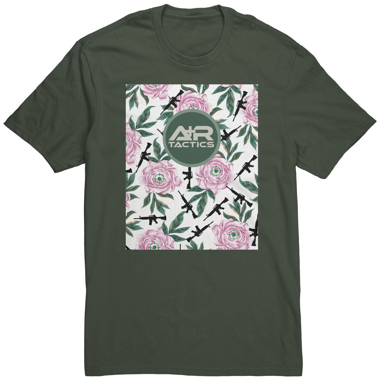 Peonies and Rifles Mens Tee