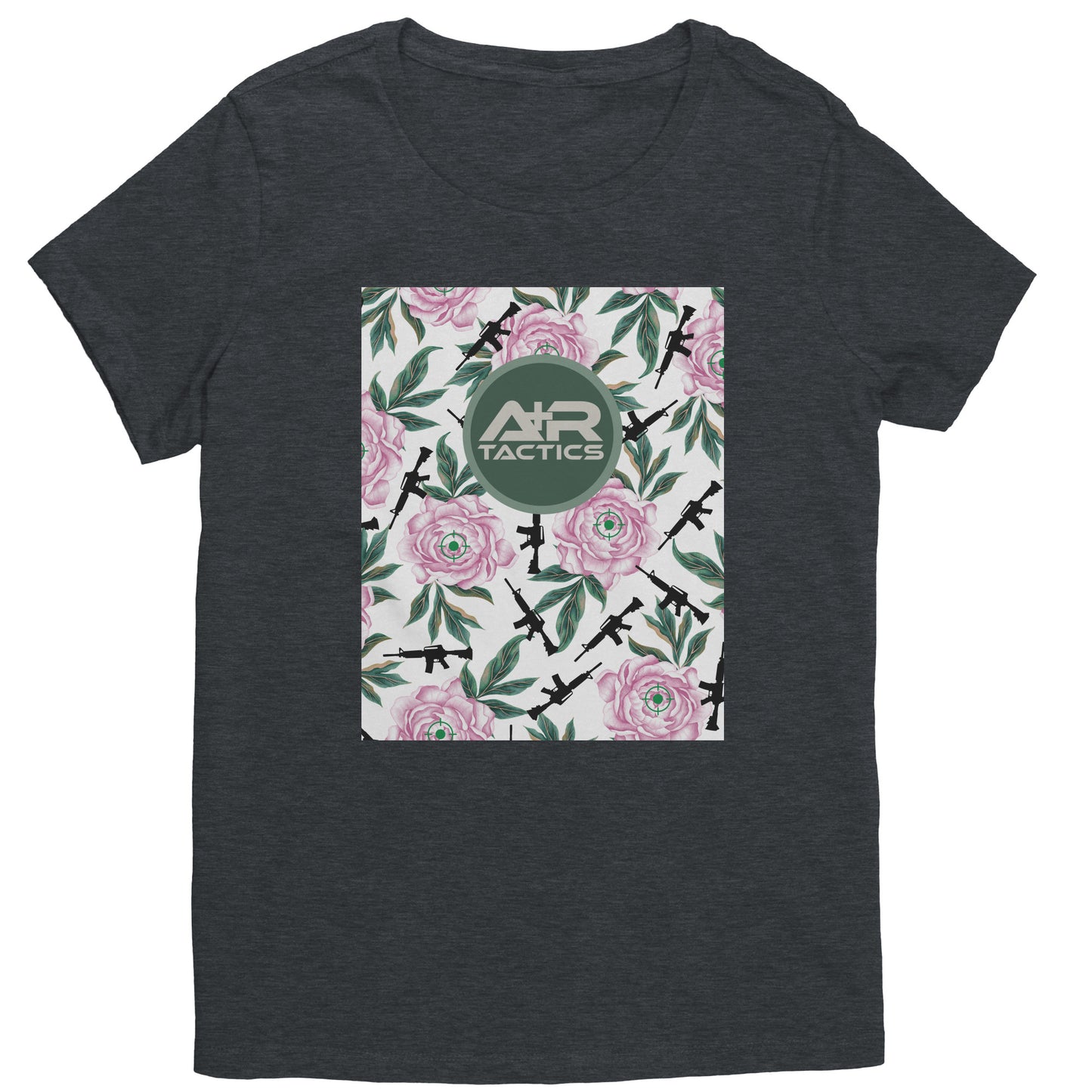 Peonies and Rifles Womens Tee