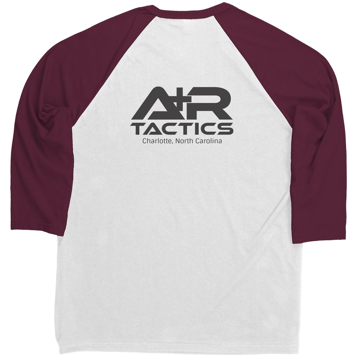 Women Being Given Guns Raglan Tee