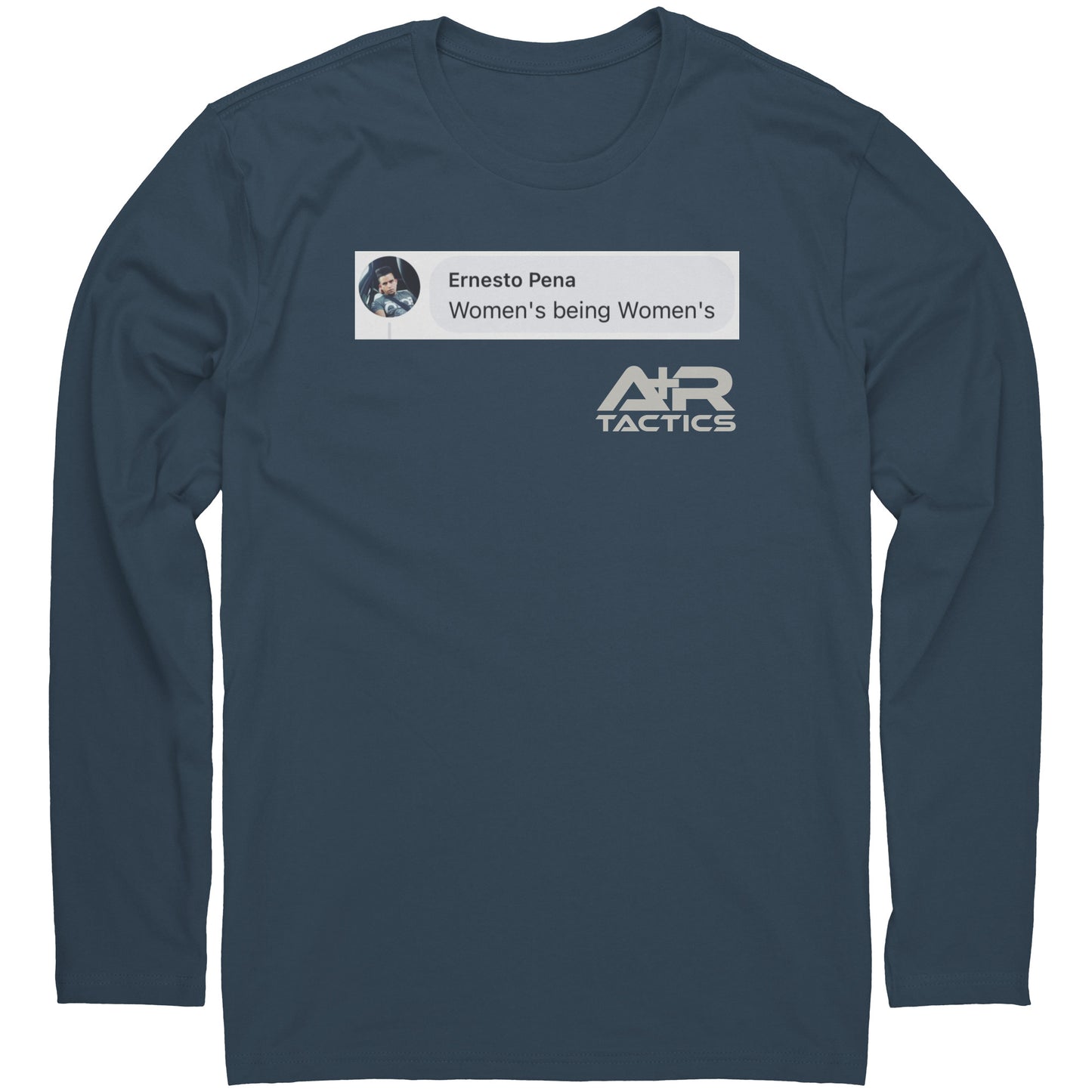 Women's being Women's Long Sleeve Tee