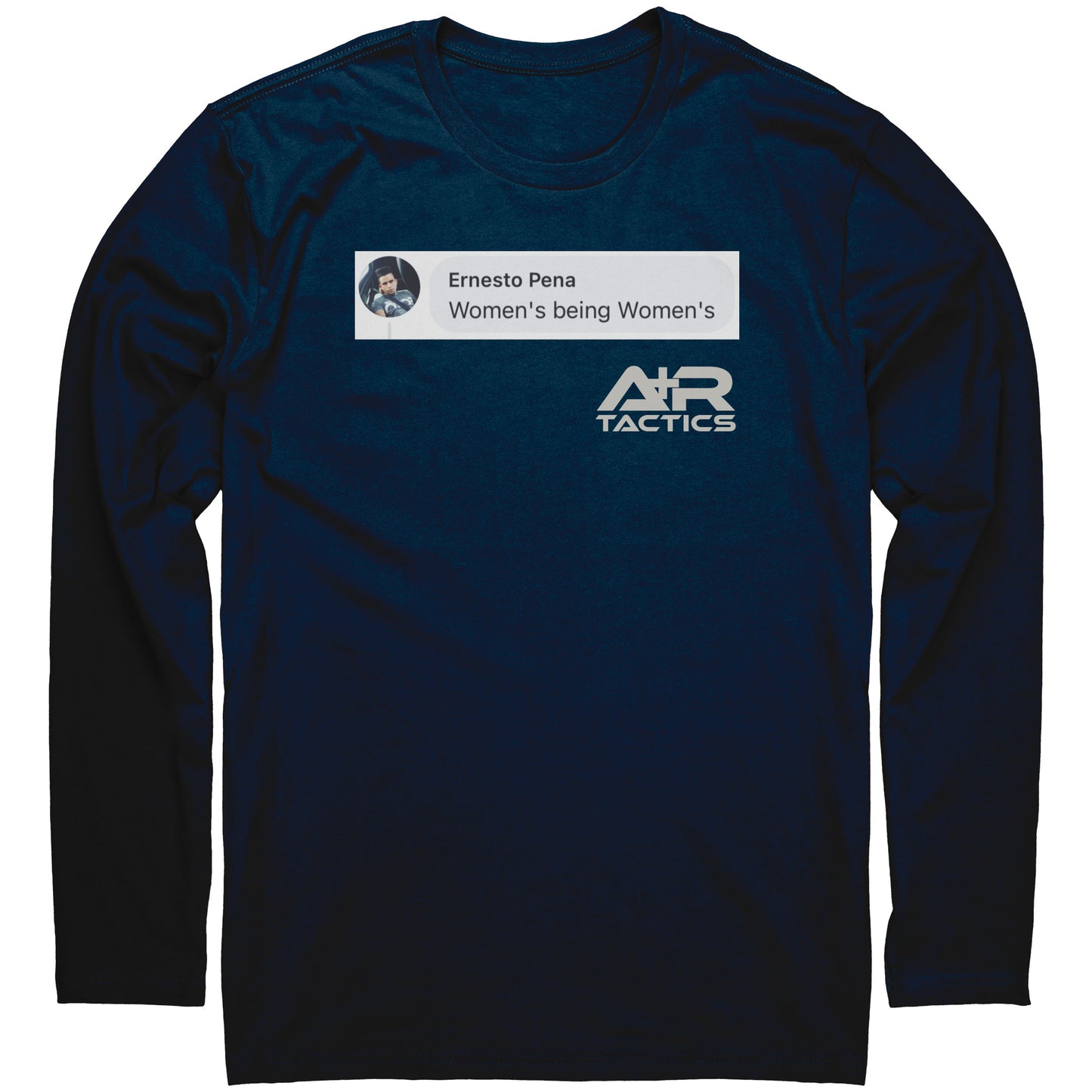 Women's being Women's Long Sleeve Tee