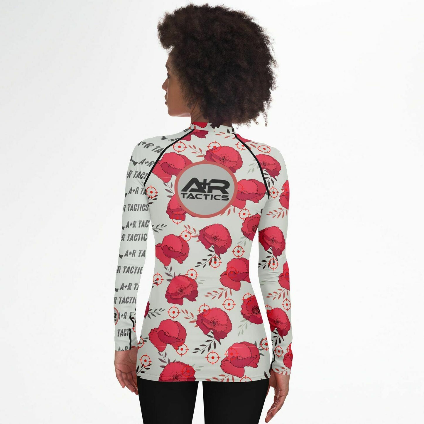 Poppies and ARs Womens Rashguard