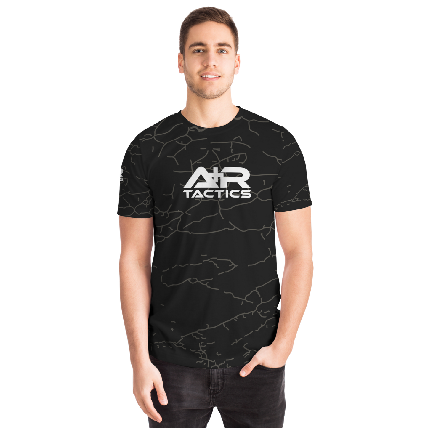 A+R Tactics Logo Tee, Cracked