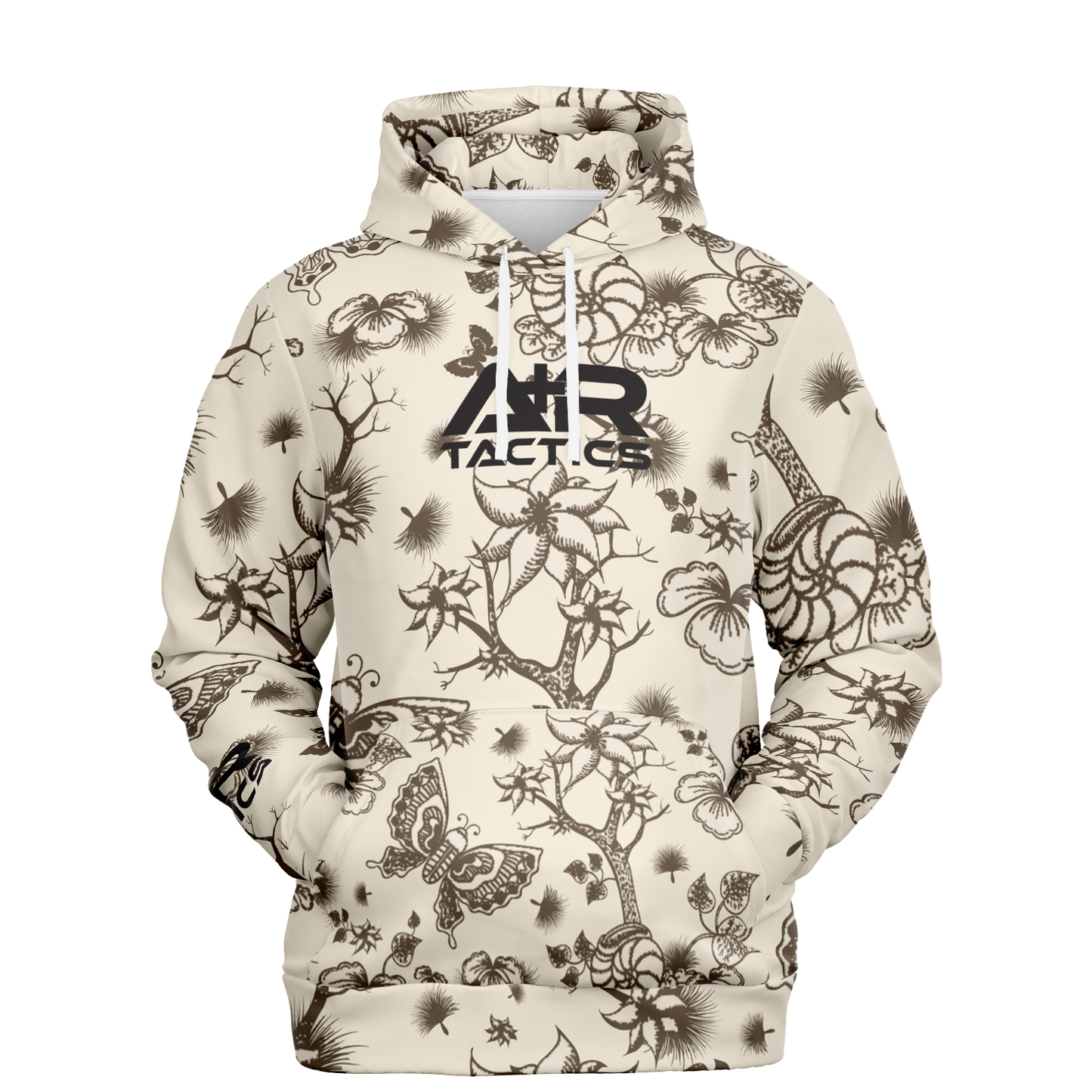 A+R Tactics Logo Hoodie, Retro Chinoiserie