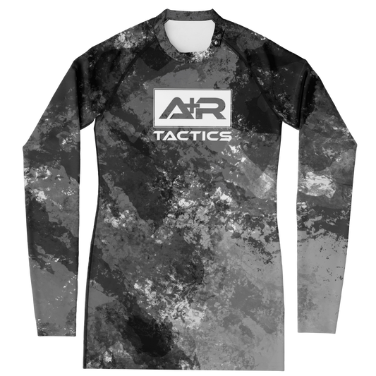 A+R Tactics Logo Womens Rashguard, Paint