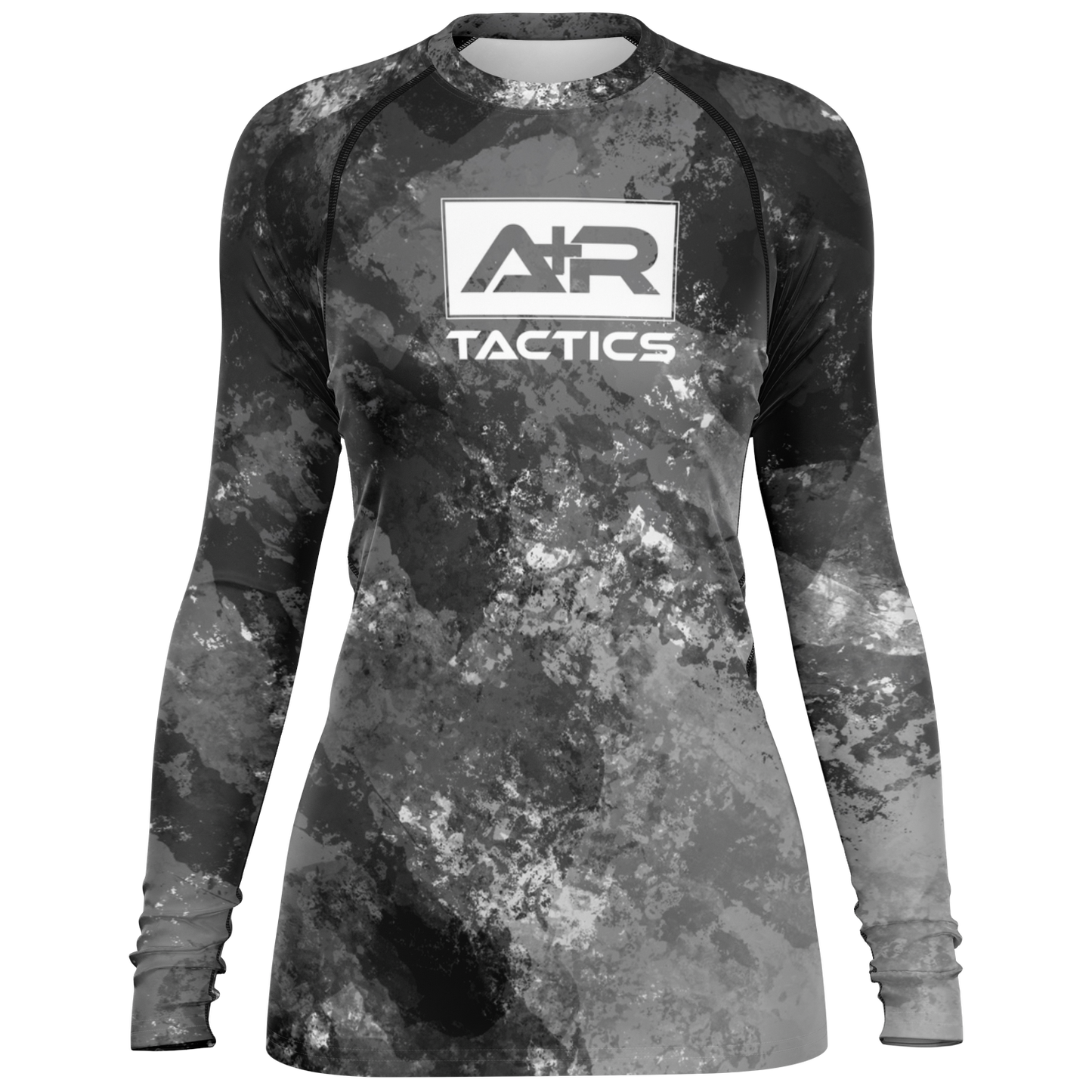 A+R Tactics Logo Womens Rashguard, Paint