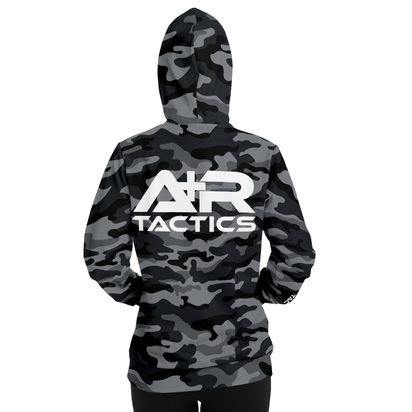 A+R Tactics Logo Hoodie, Black Multicam