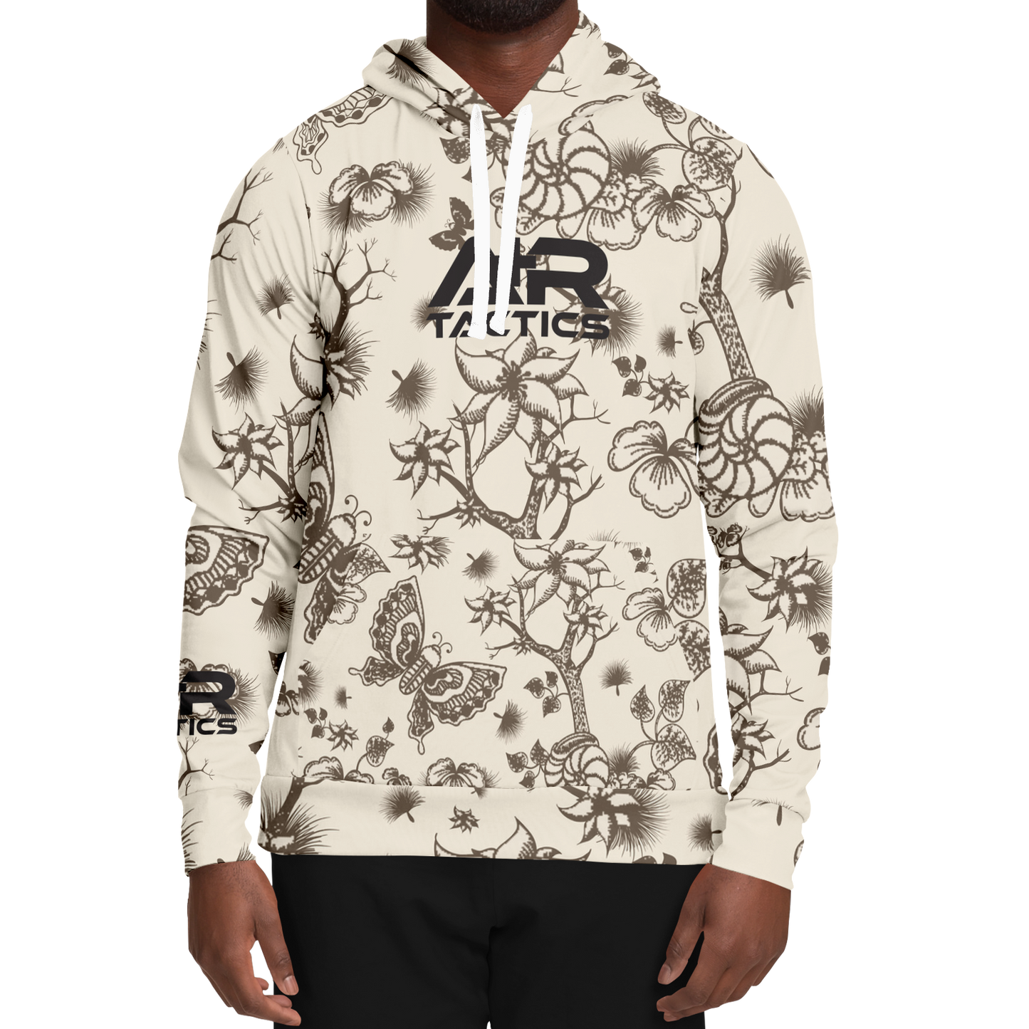 A+R Tactics Logo Hoodie, Retro Chinoiserie