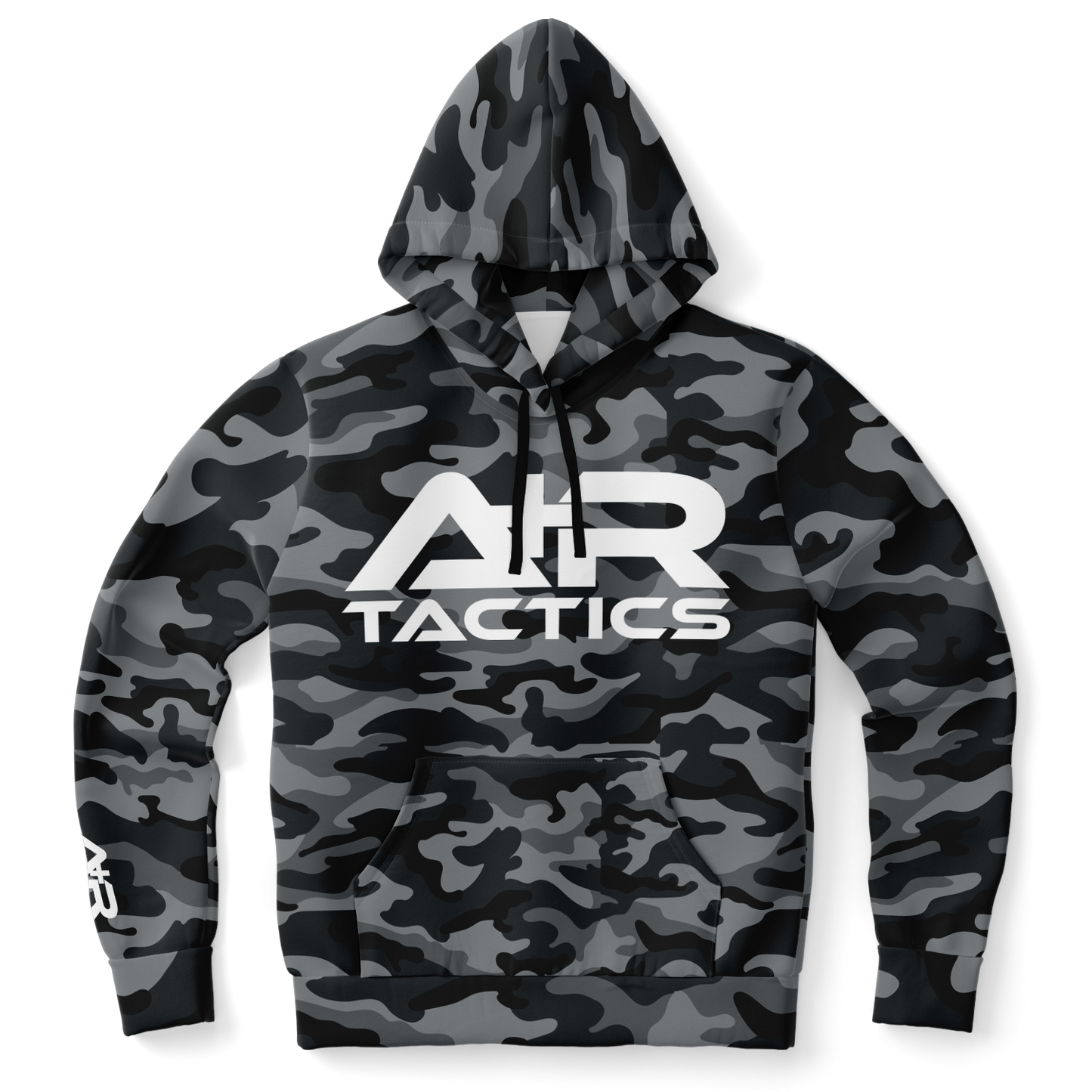 A+R Tactics Logo Hoodie, Black Multicam
