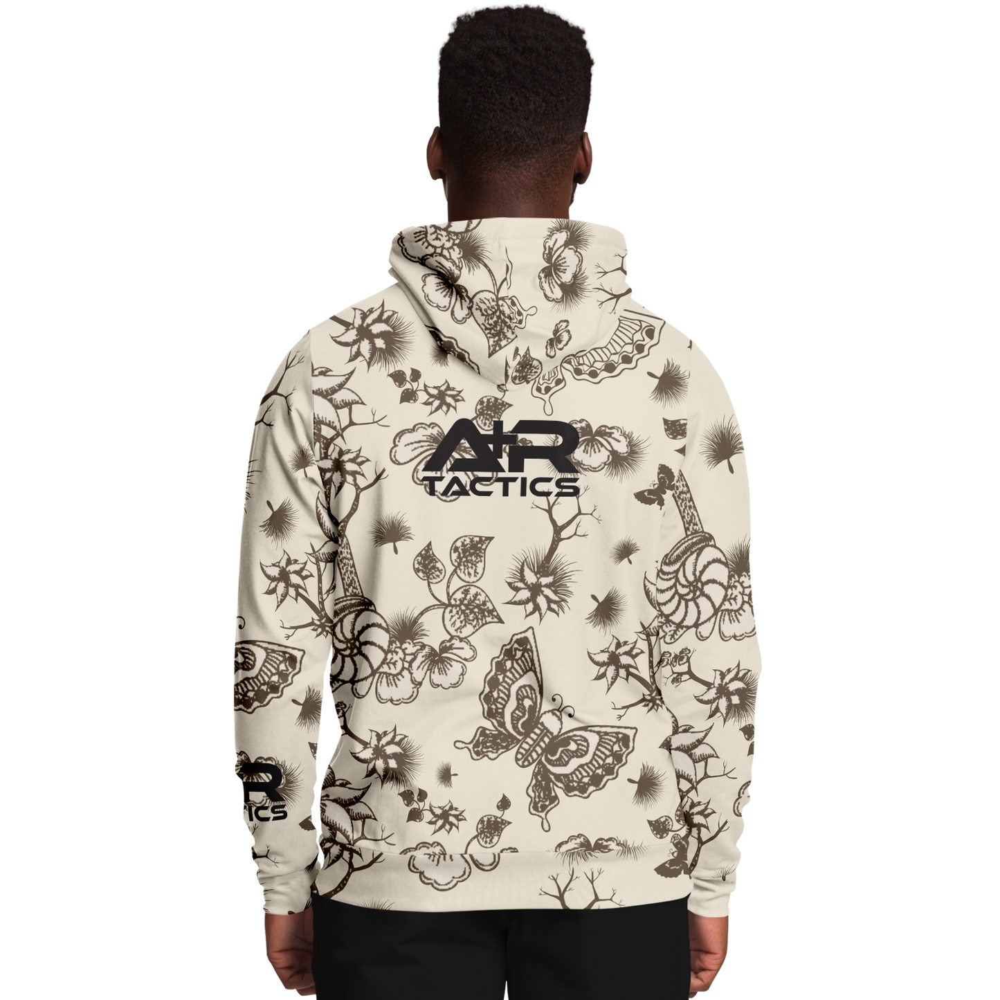 A+R Tactics Logo Hoodie, Retro Chinoiserie