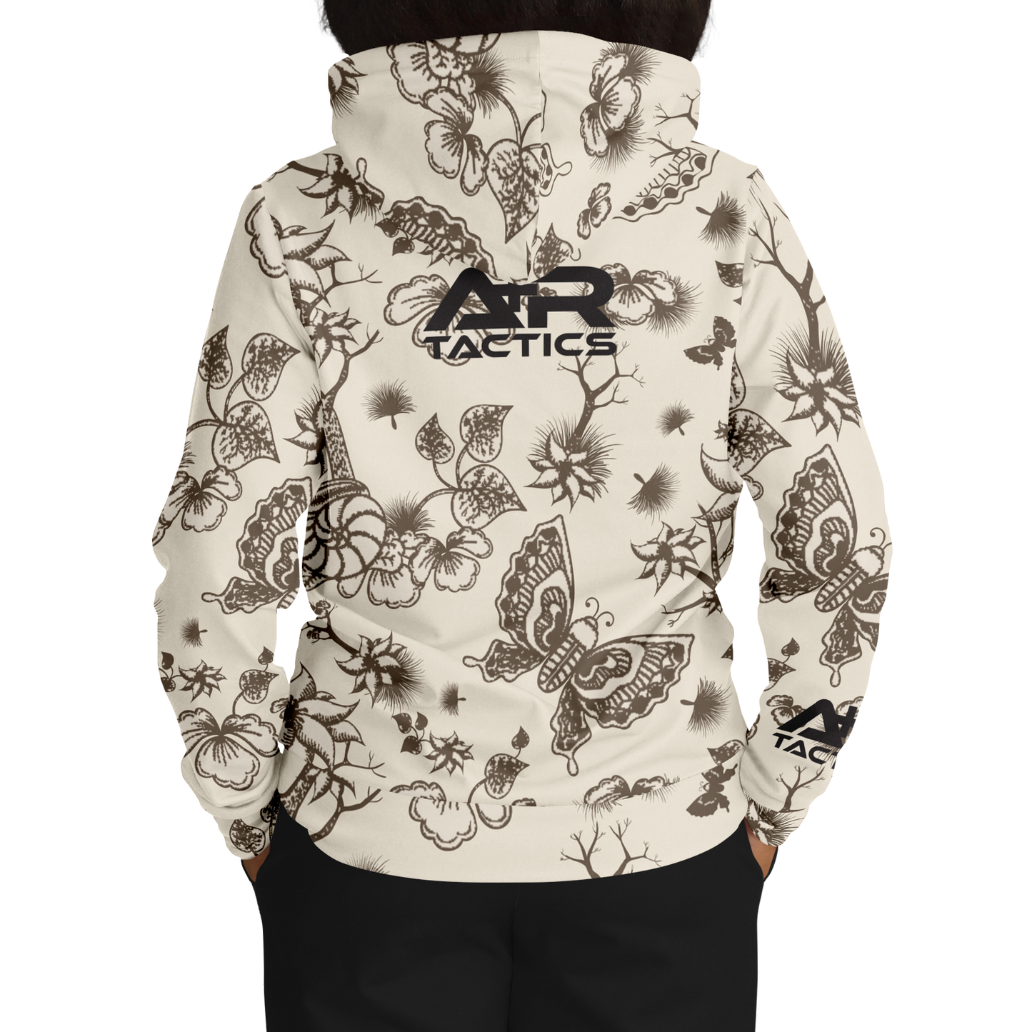 A+R Tactics Logo Hoodie, Retro Chinoiserie