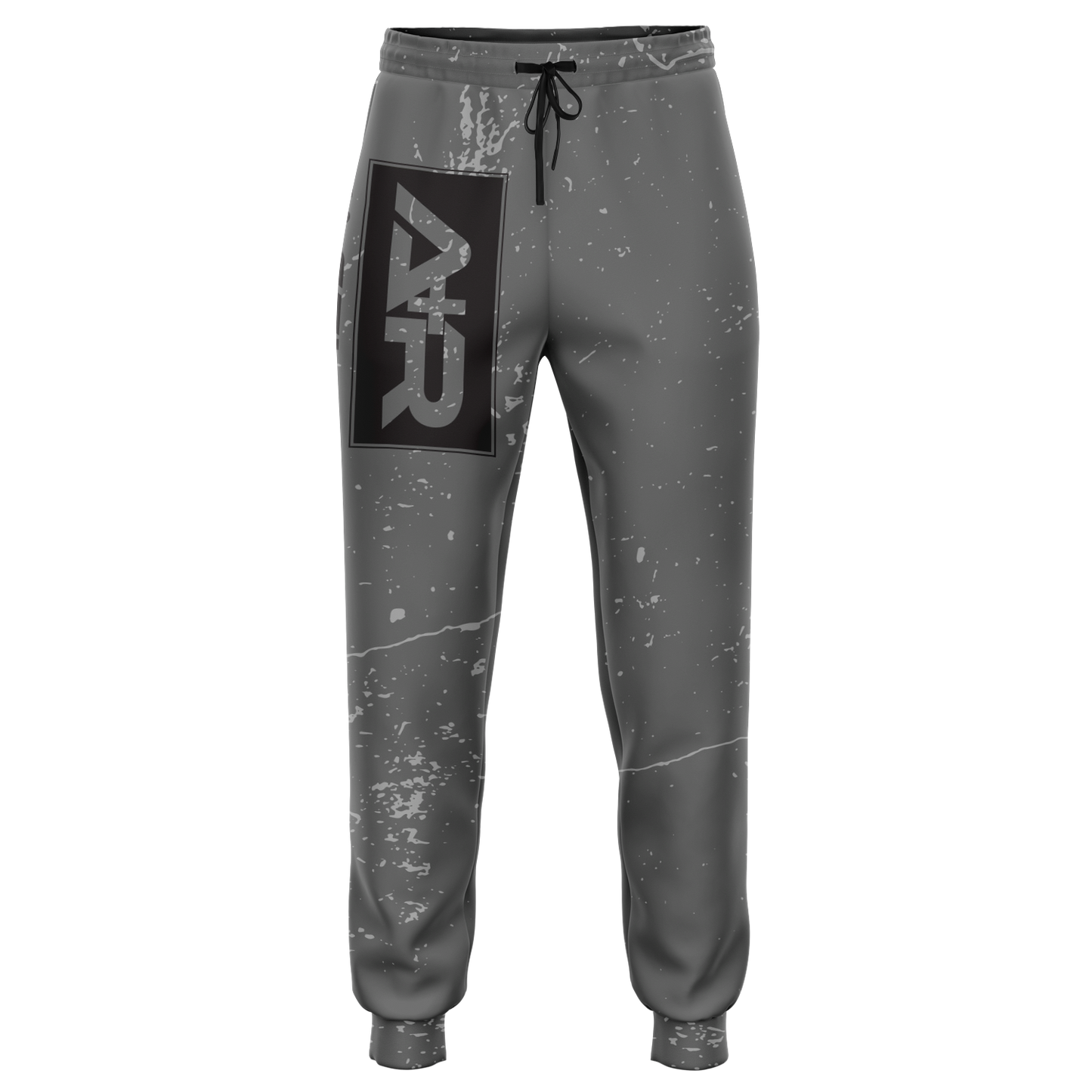 A+R Tactics Logo Joggers, Distressed Grey
