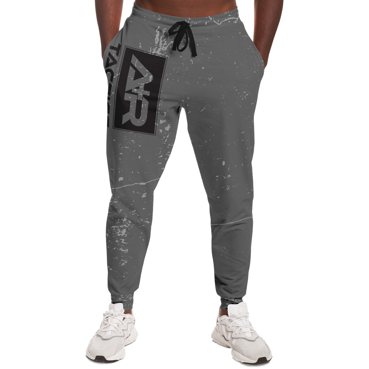 A+R Tactics Logo Joggers, Distressed Grey