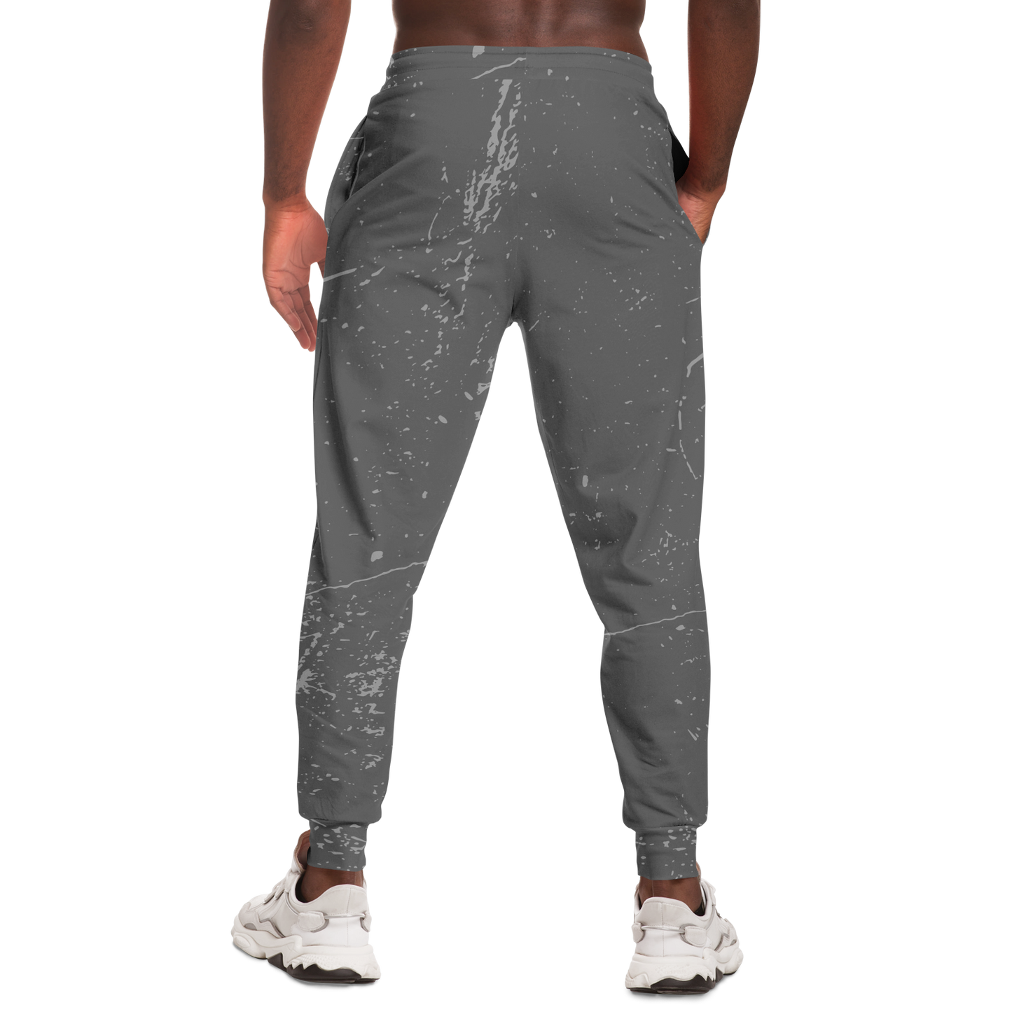A+R Tactics Logo Joggers, Distressed Grey