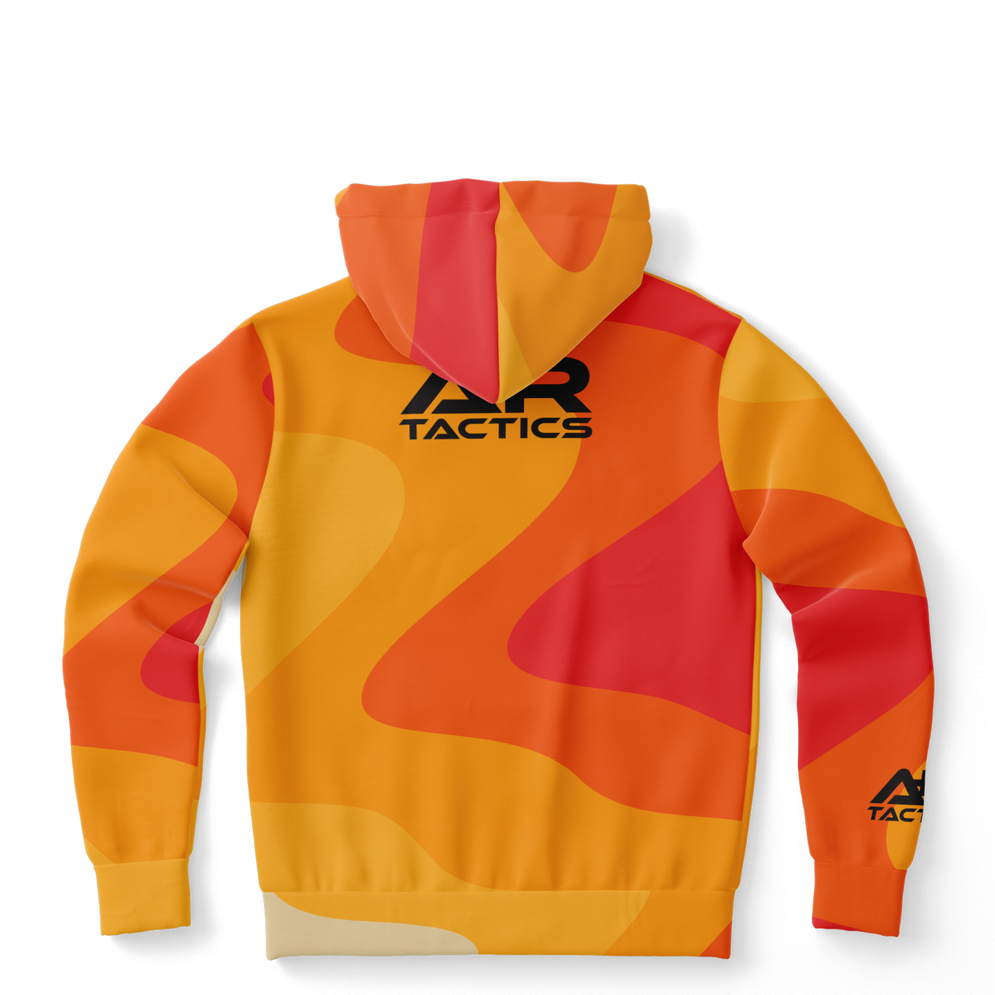 A+R Tactics Logo Hoodie, Retro Flame