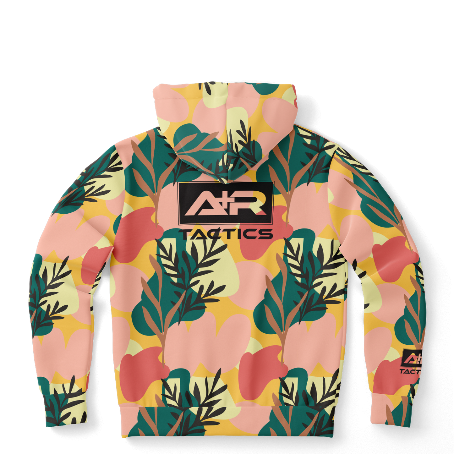 A+R Tactics Logo Hoodie, Blush Floral
