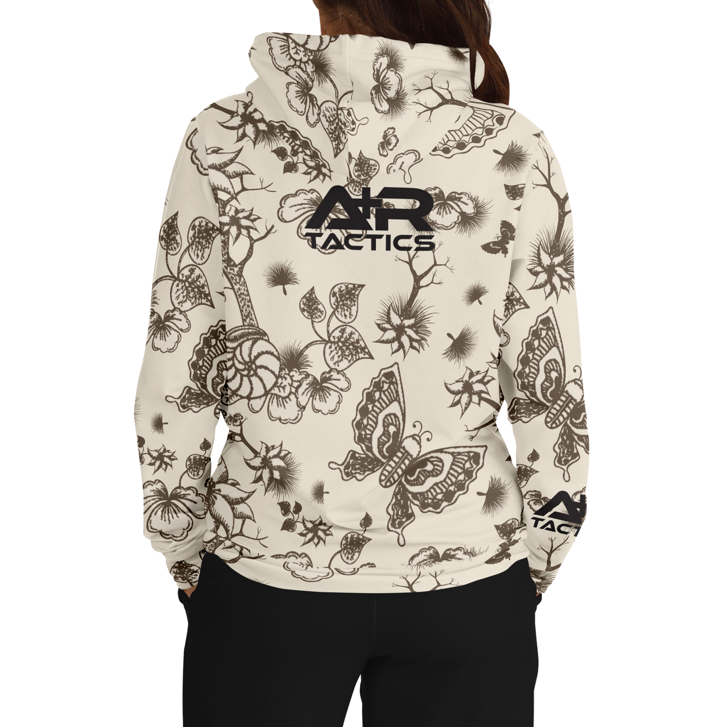 A+R Tactics Logo Hoodie, Retro Chinoiserie