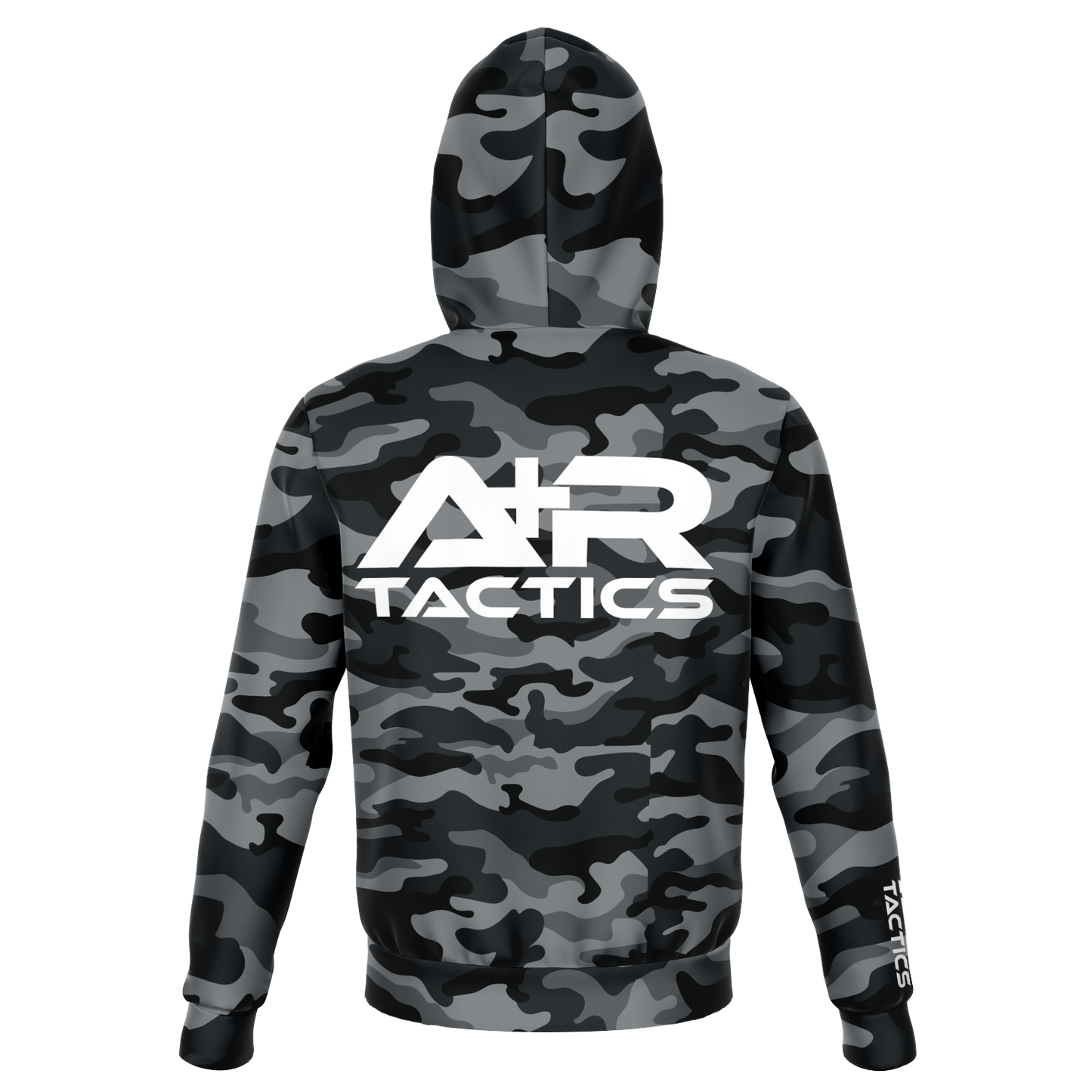 A+R Tactics Logo Hoodie, Black Multicam