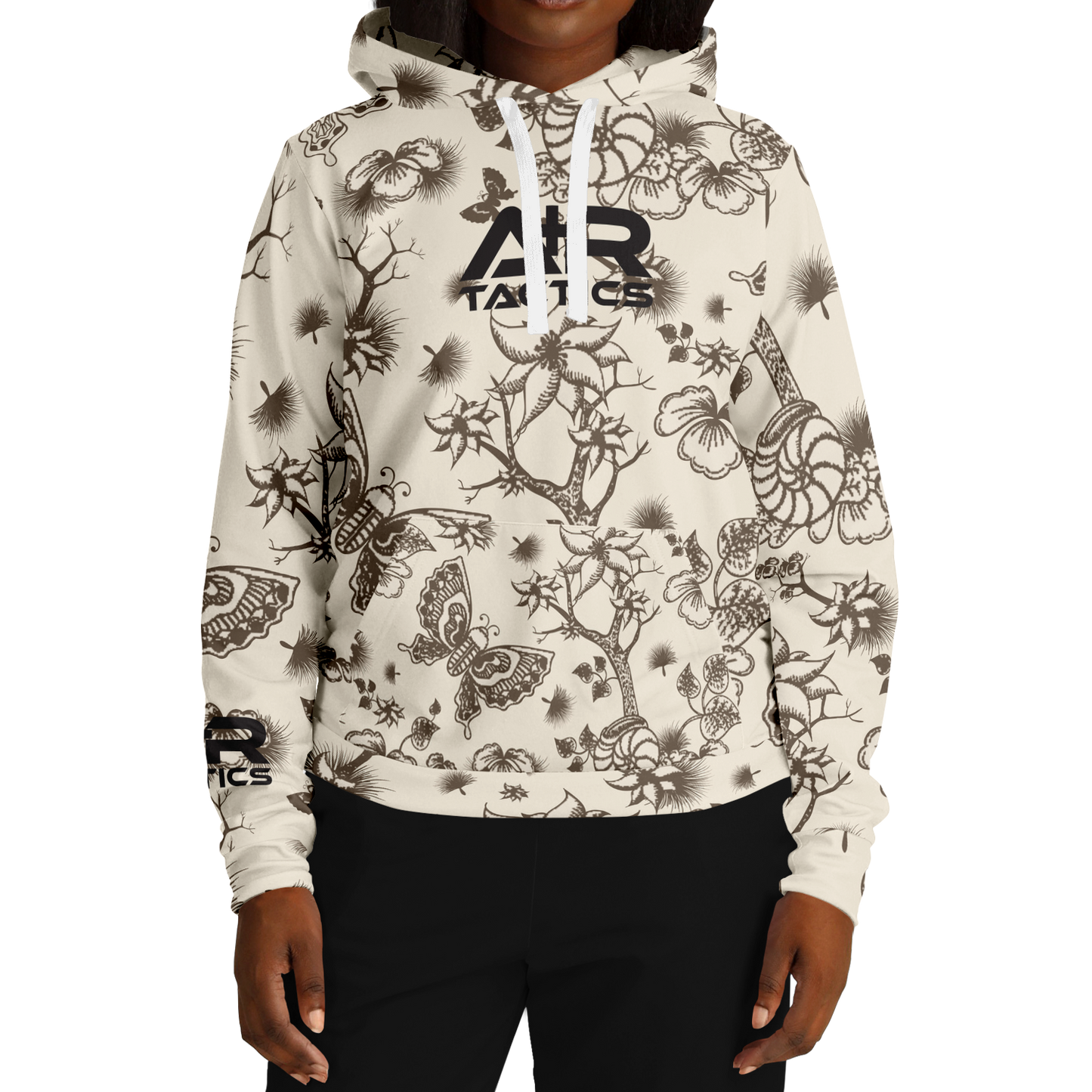 A+R Tactics Logo Hoodie, Retro Chinoiserie