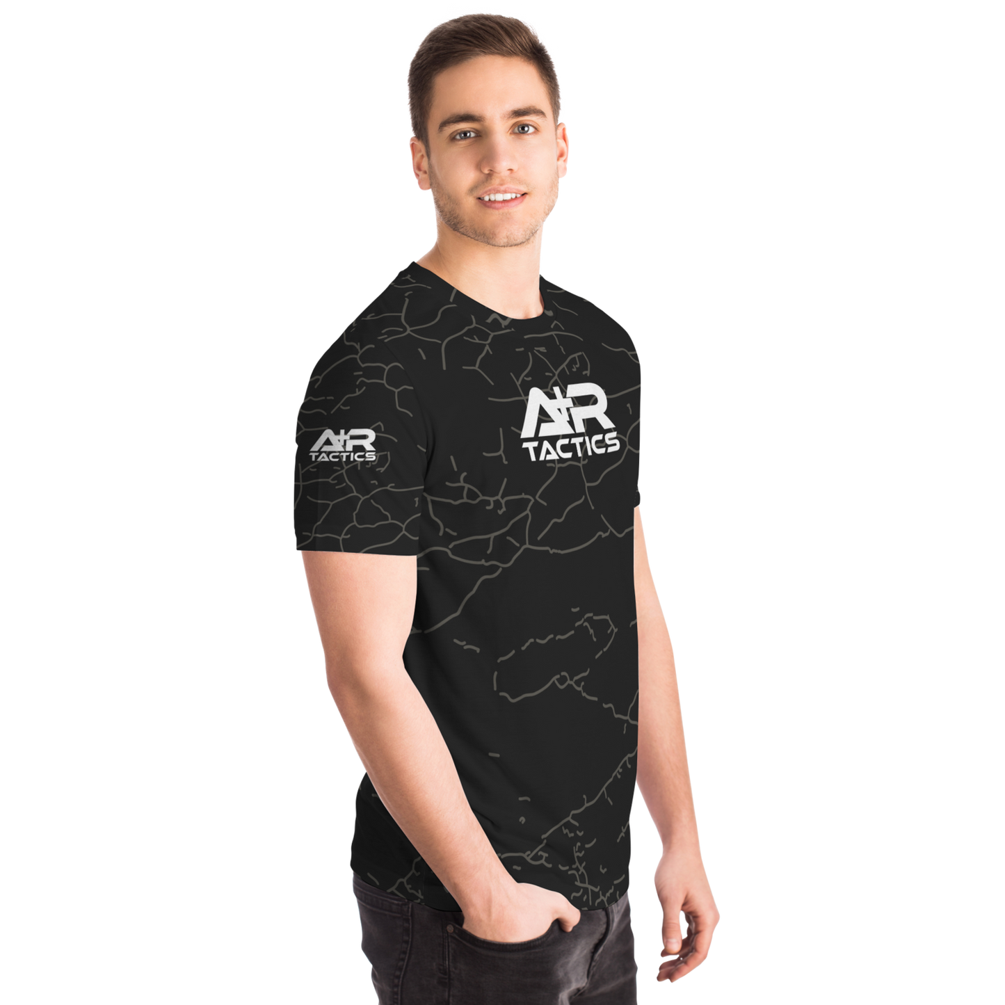 A+R Tactics Logo Tee, Cracked