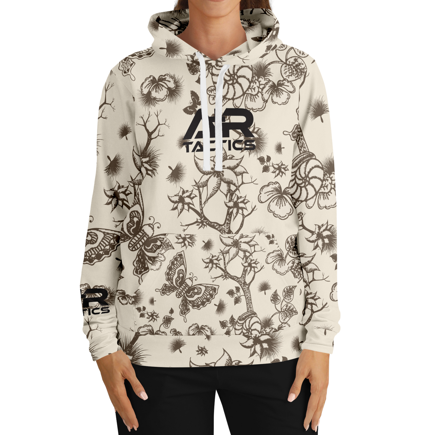 A+R Tactics Logo Hoodie, Retro Chinoiserie